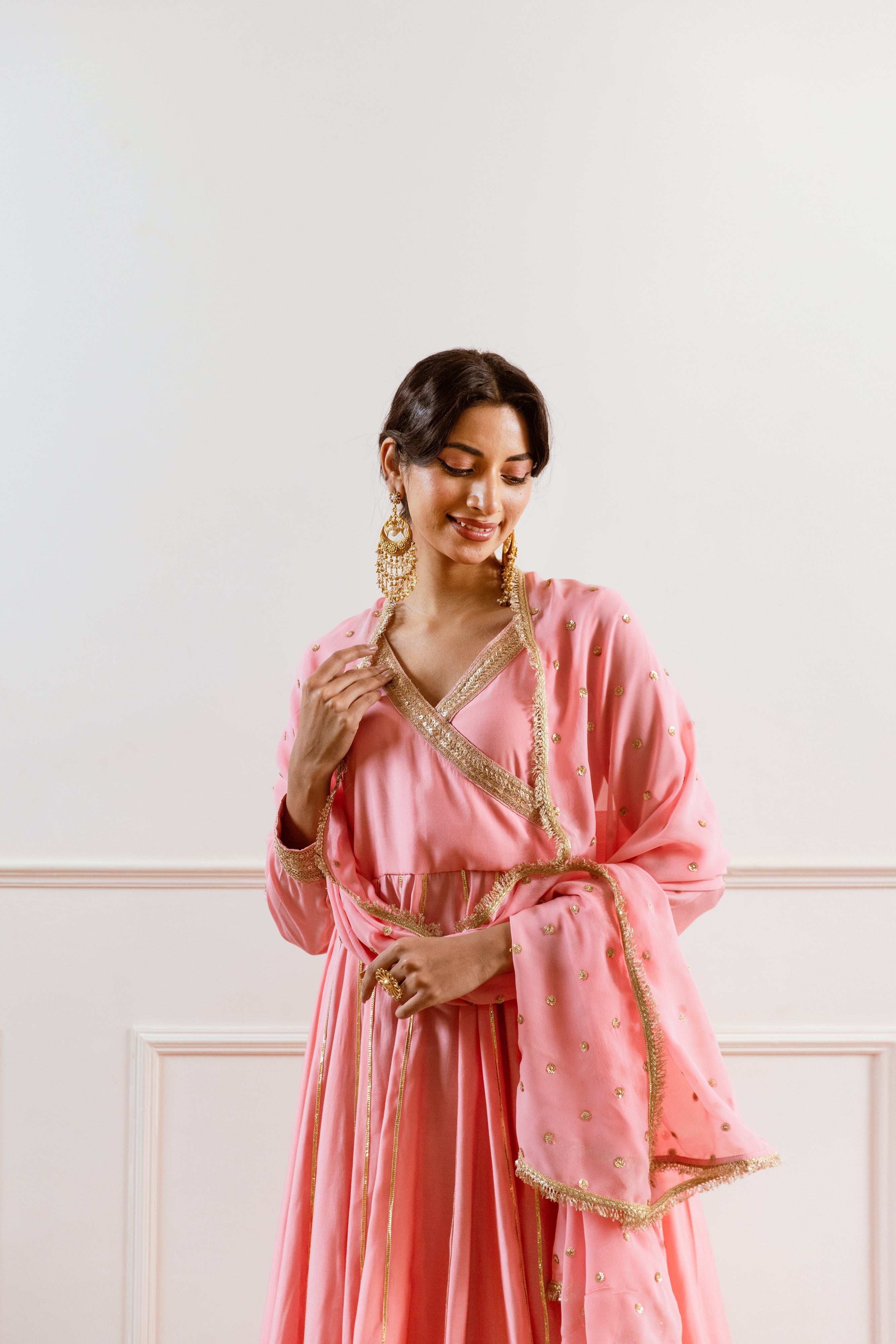 Salma Sitara Baby pink set