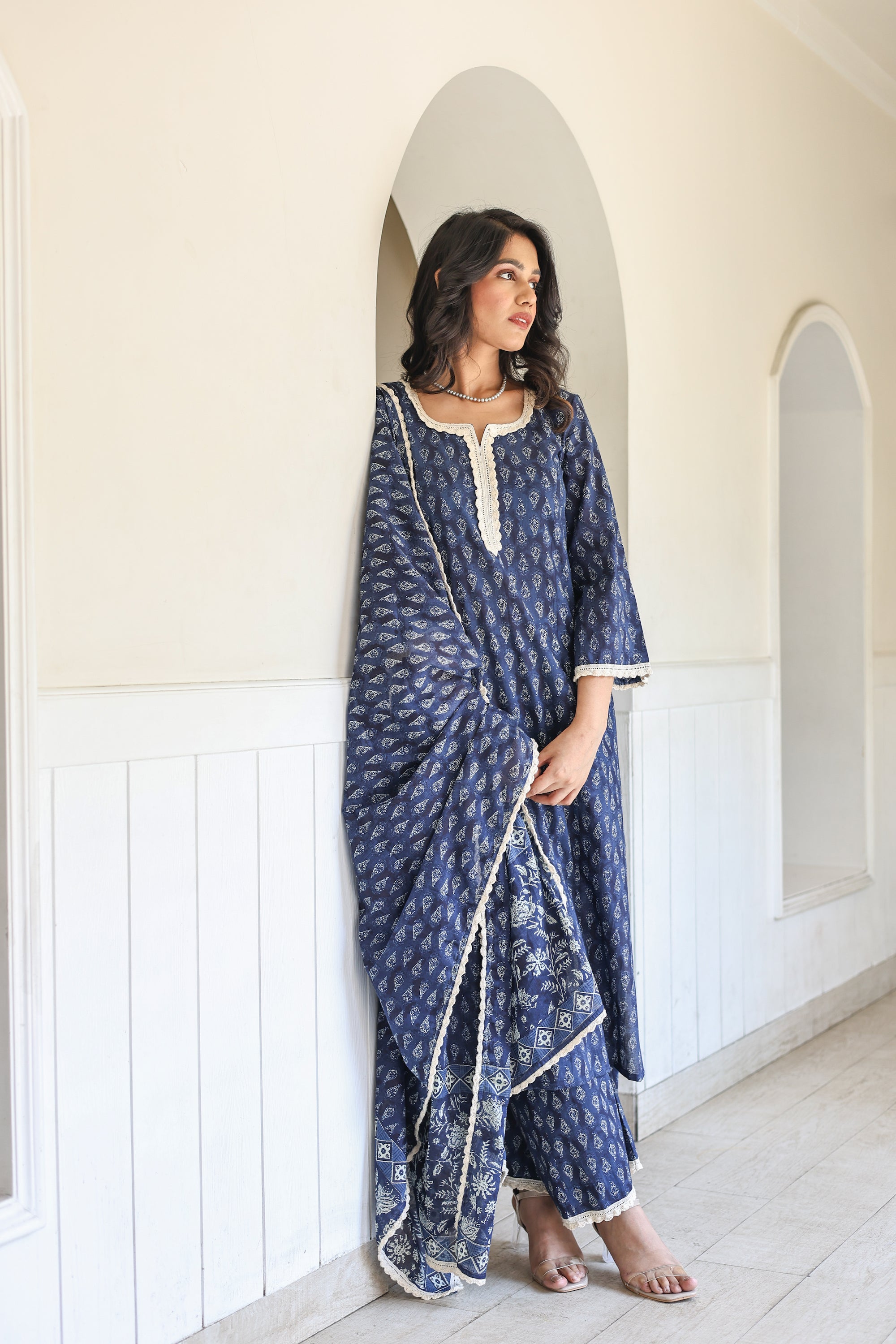 Indigo Ethnic Set