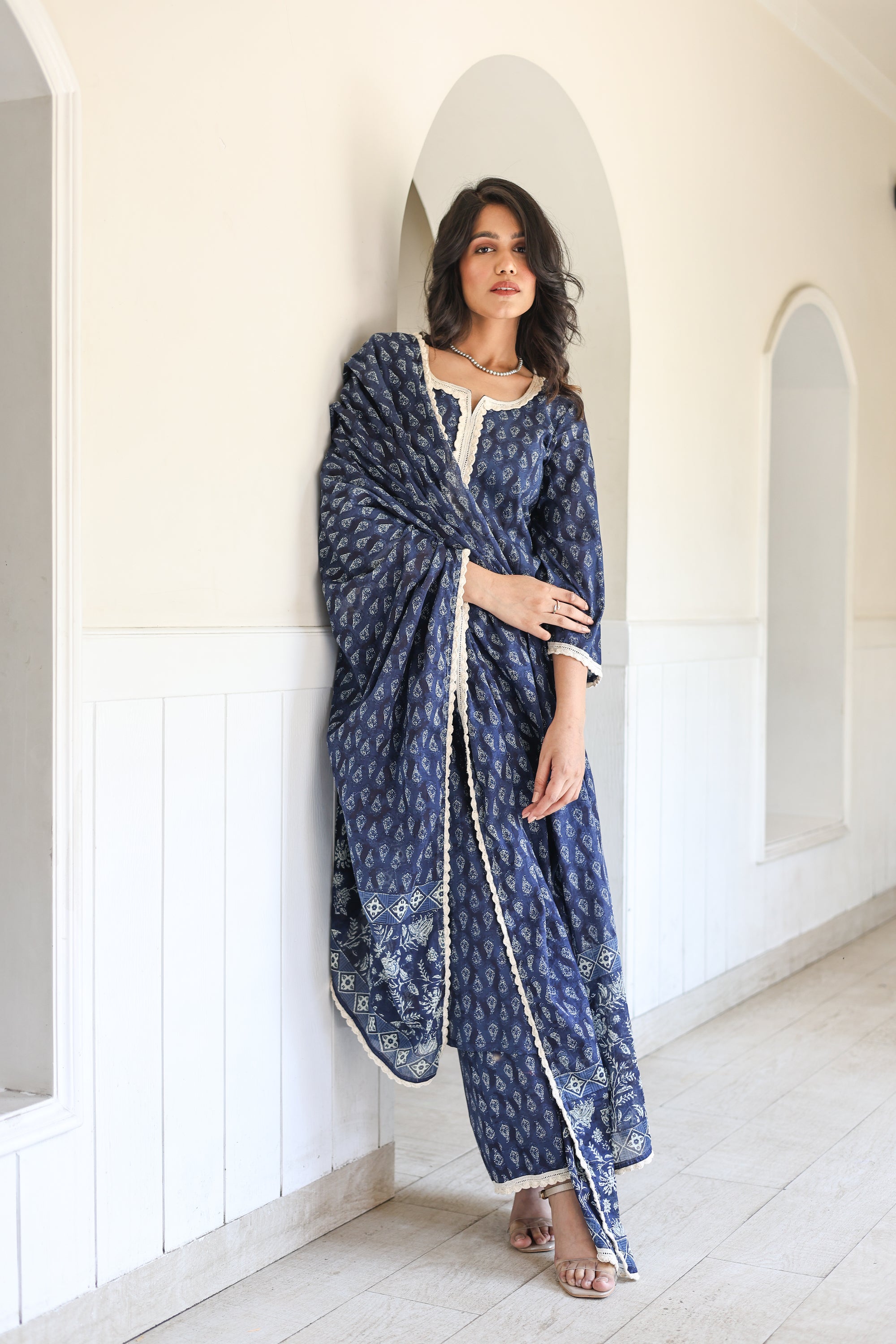 Indigo Ethnic Set