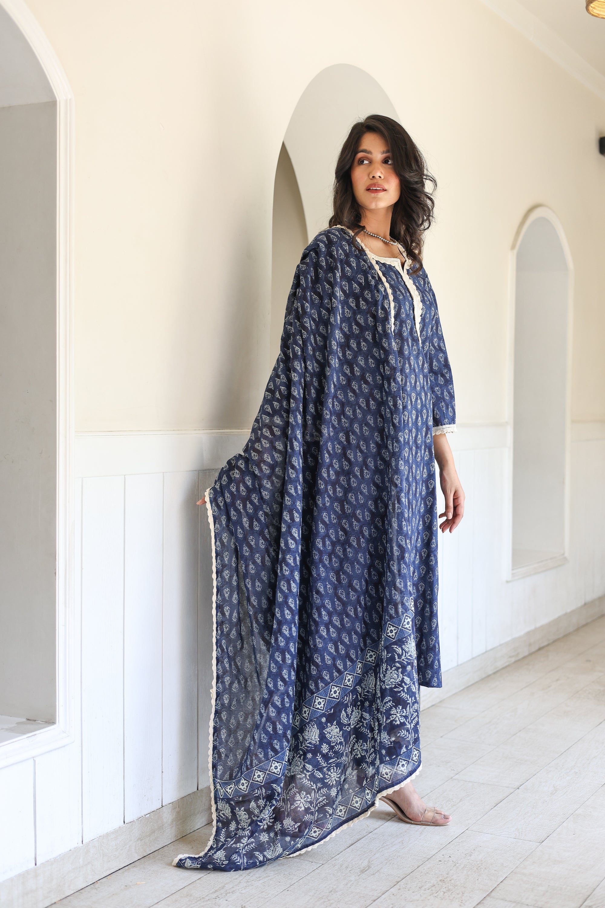 Indigo Ethnic Set
