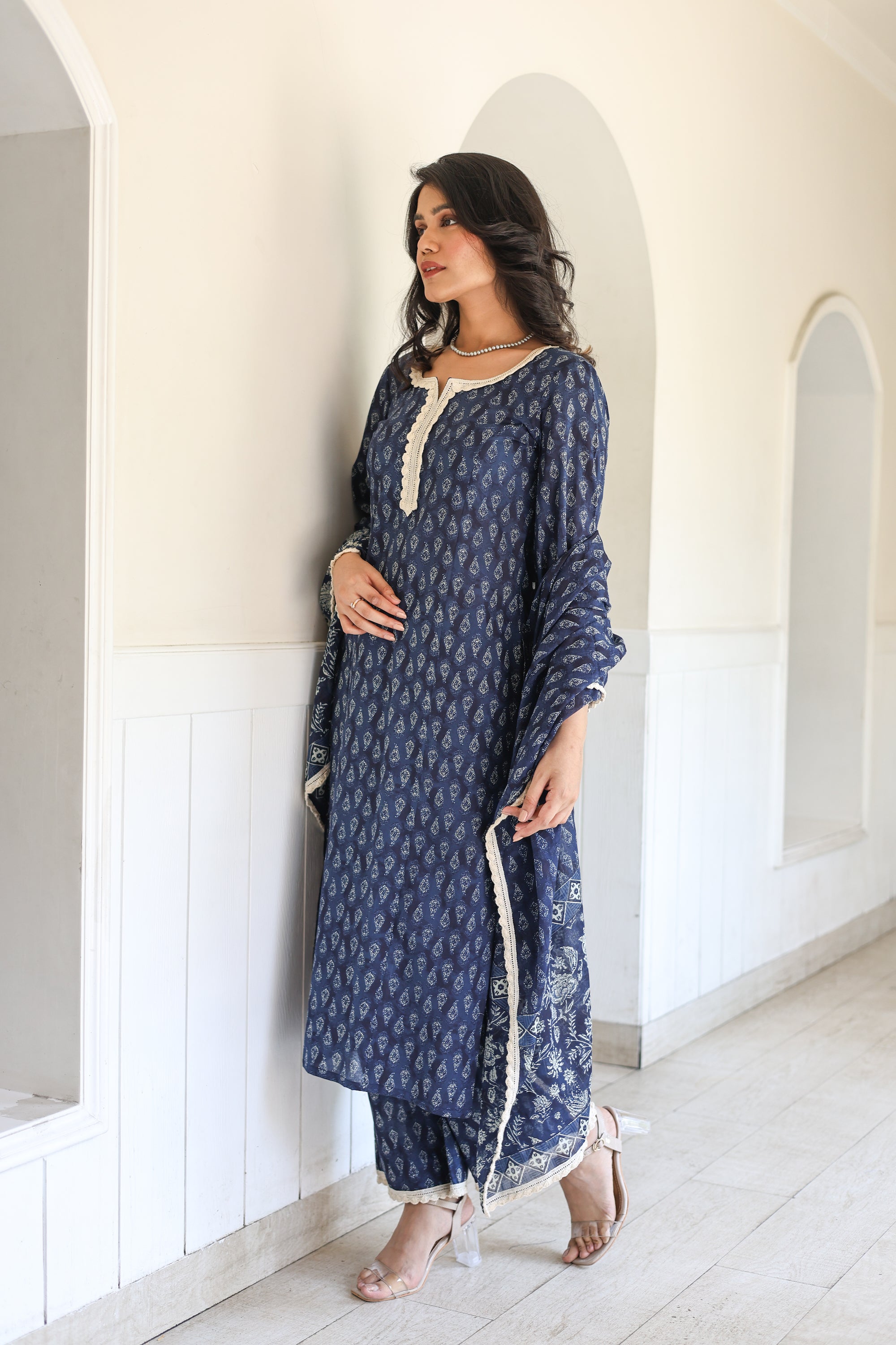 Indigo Ethnic Set