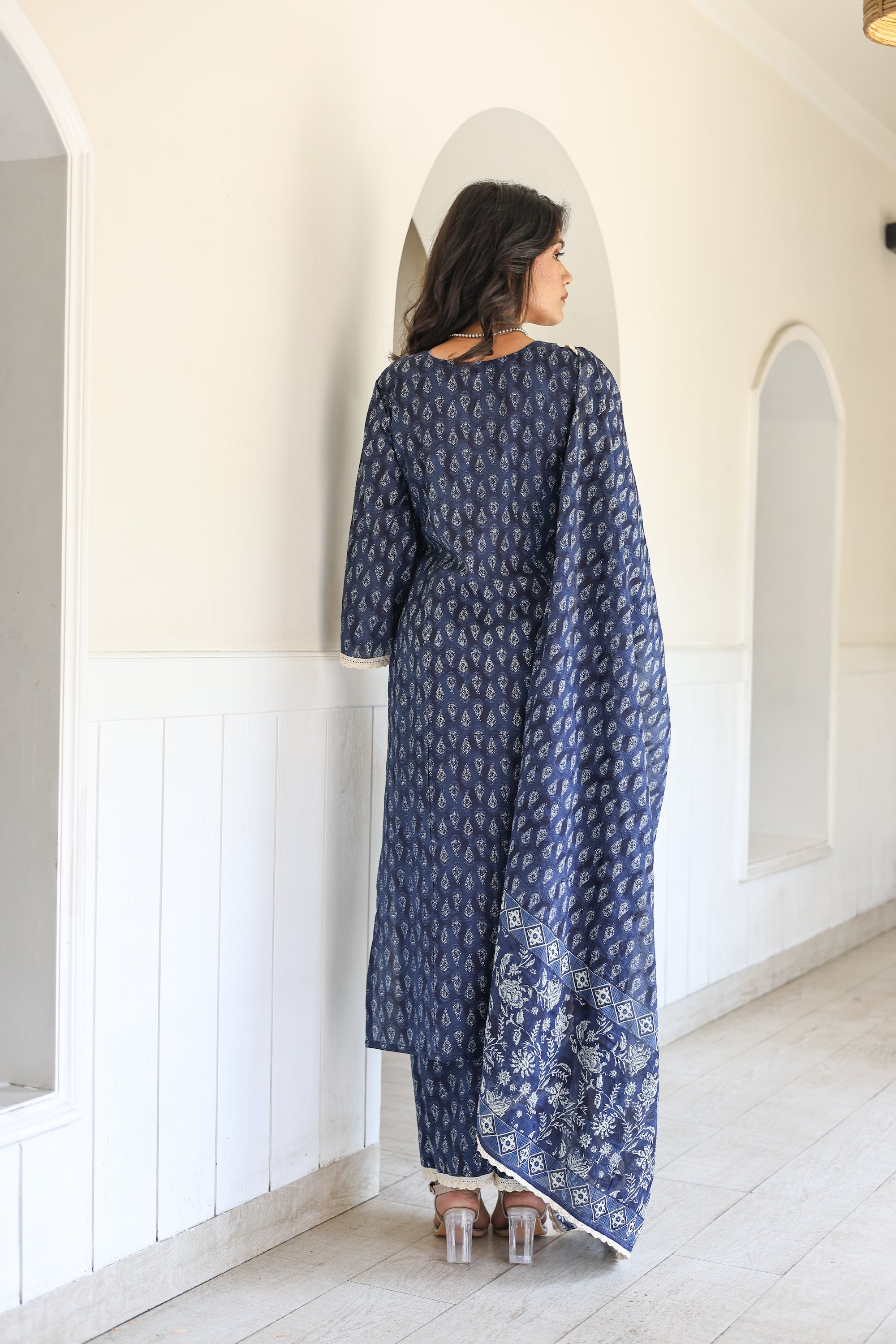 Indigo Ethnic Set