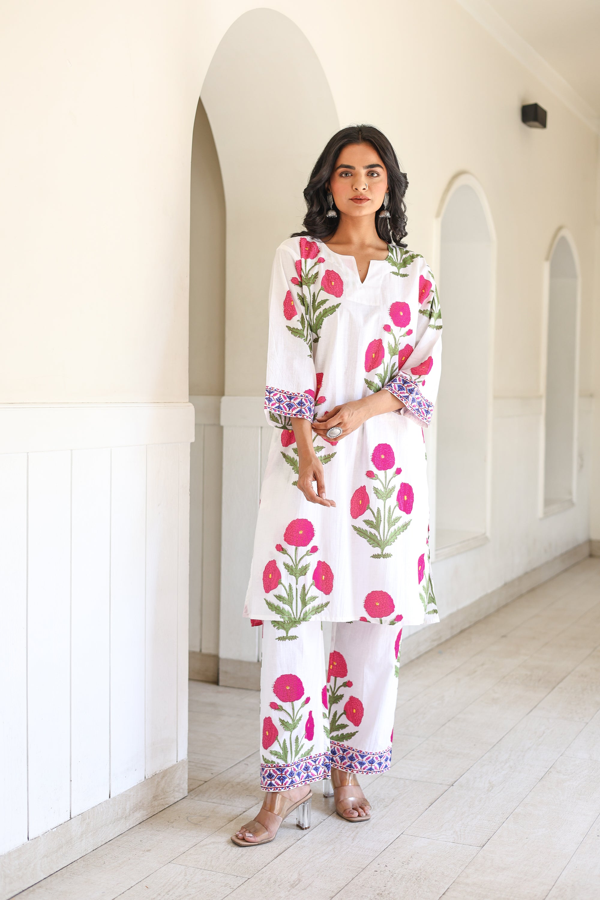 Pink Mughal Twin Set