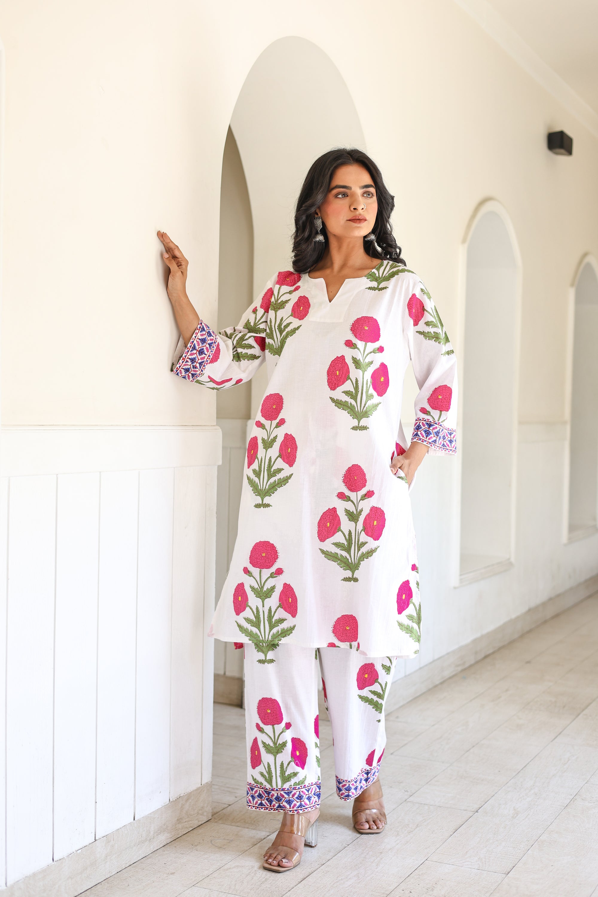 Pink Mughal Twin Set