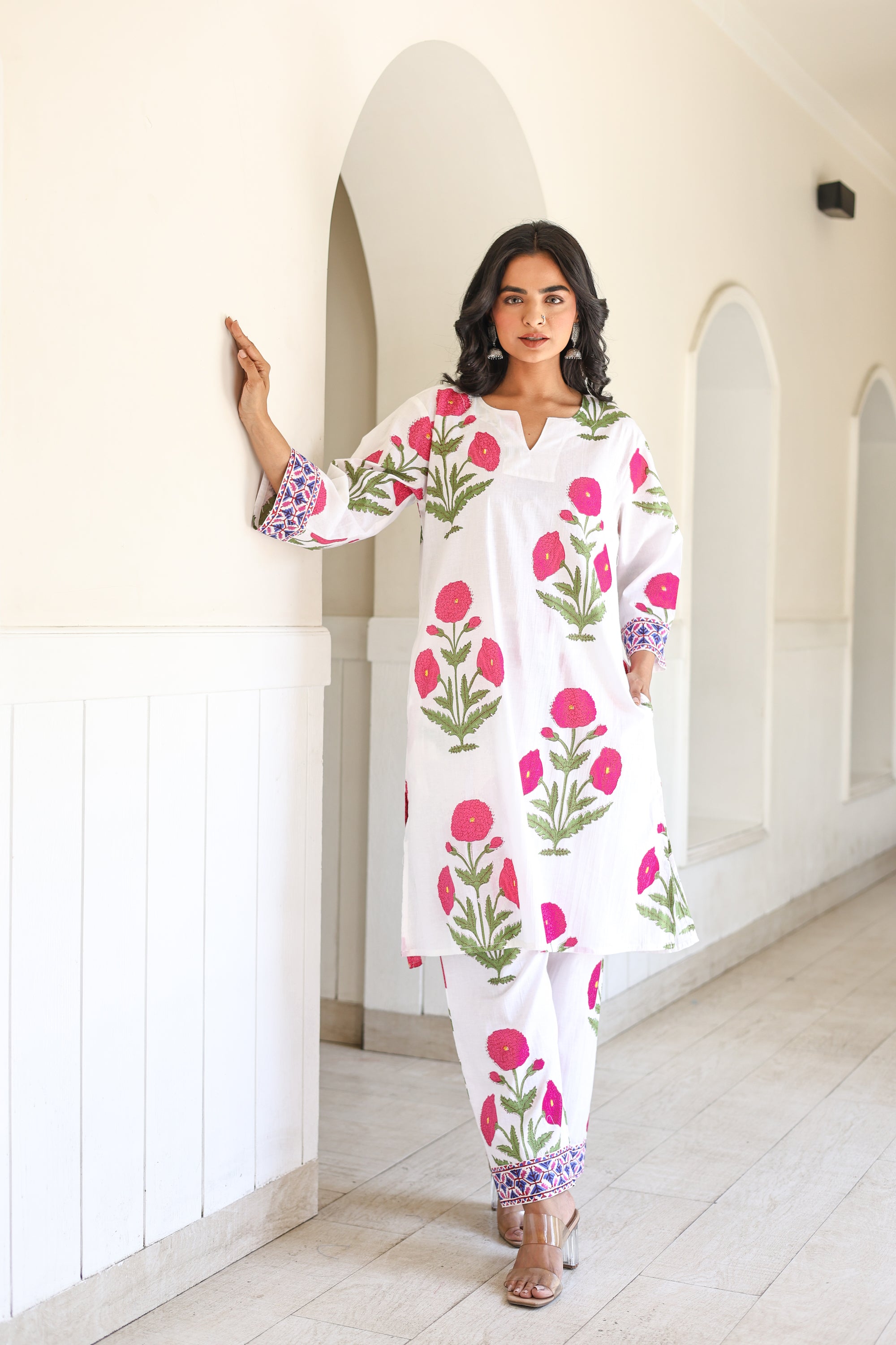 Pink Mughal Twin Set