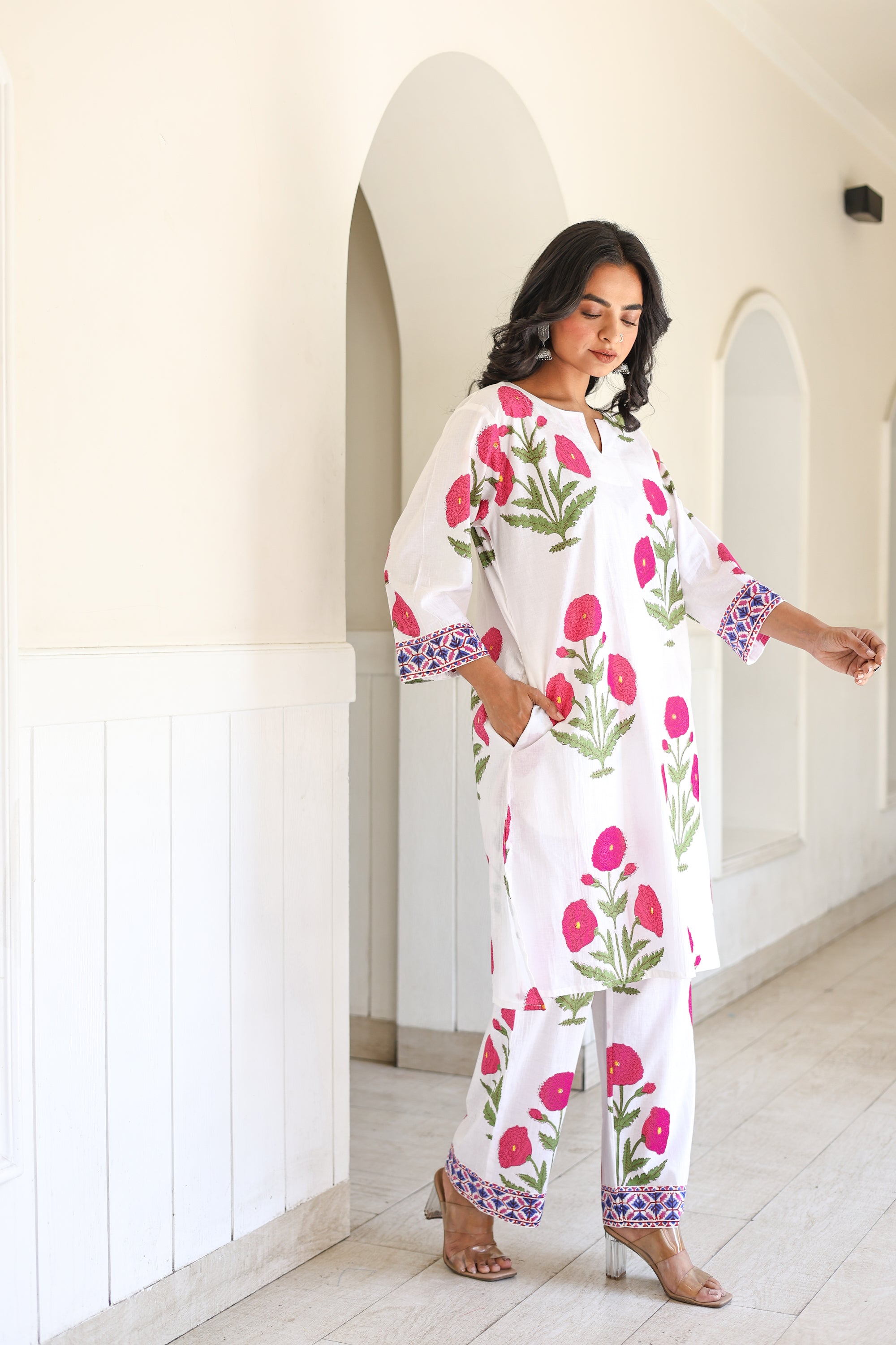 Pink Mughal Twin Set