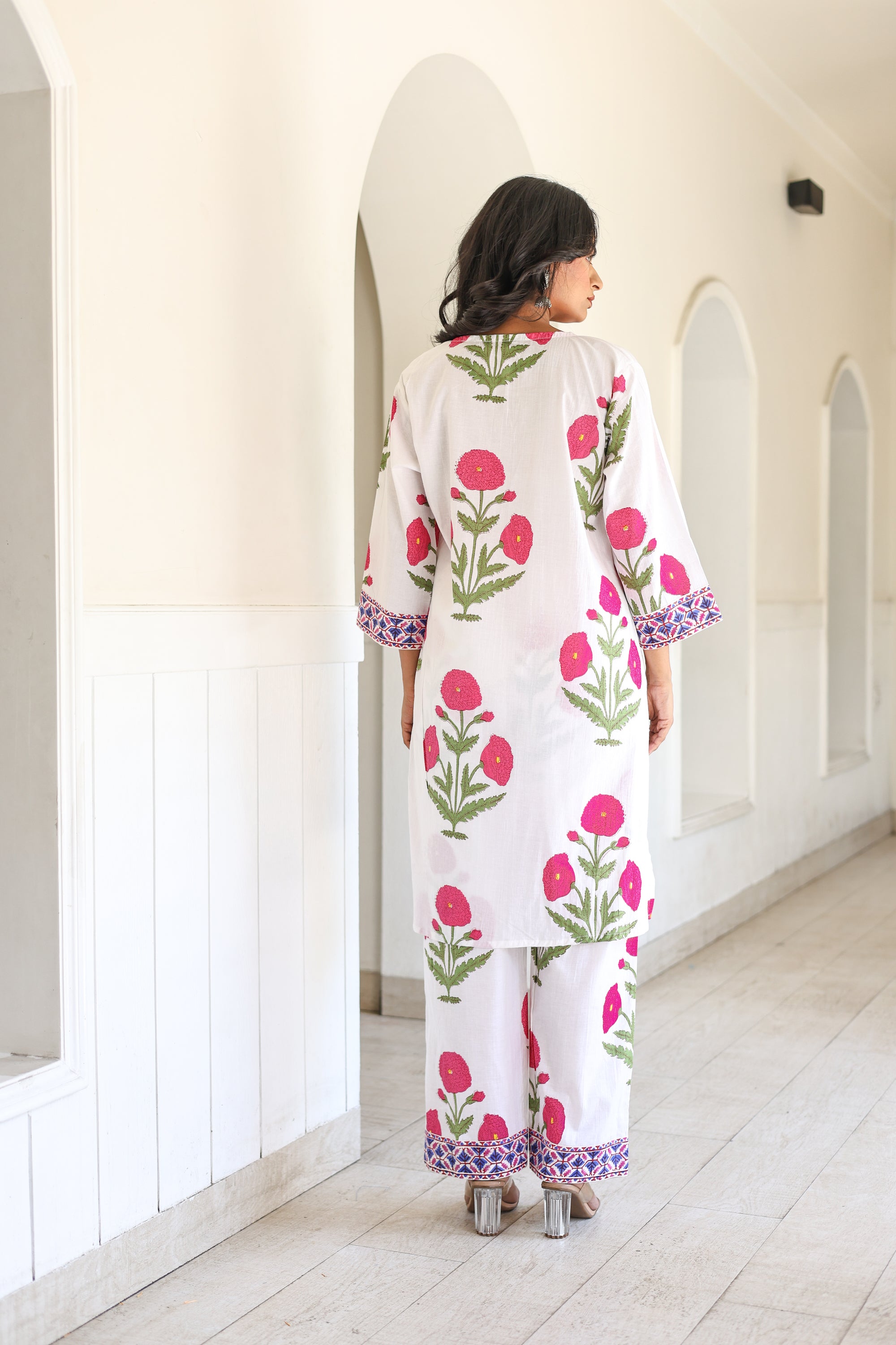 Pink Mughal Twin Set