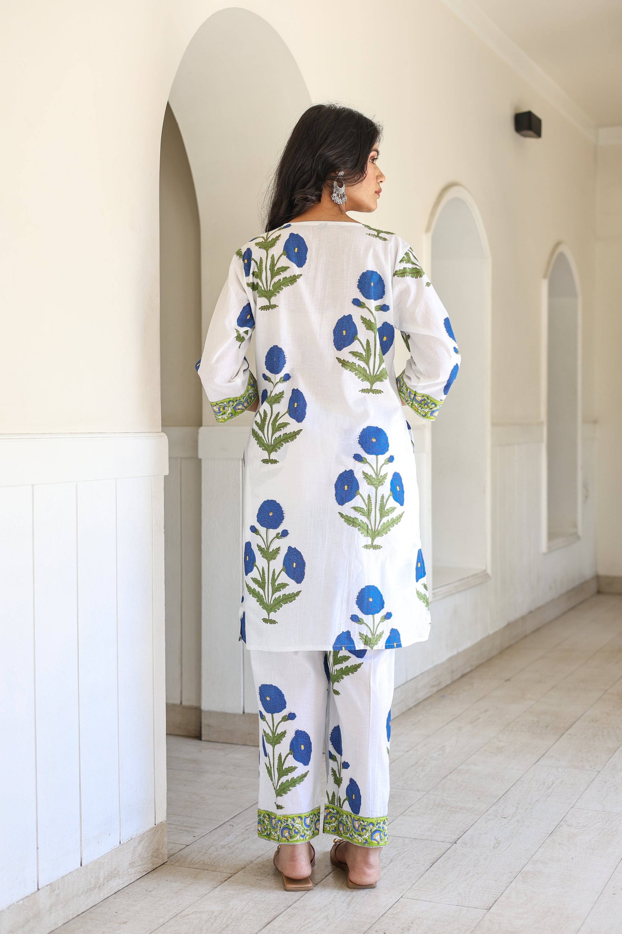 Blue Mughal Twin Set