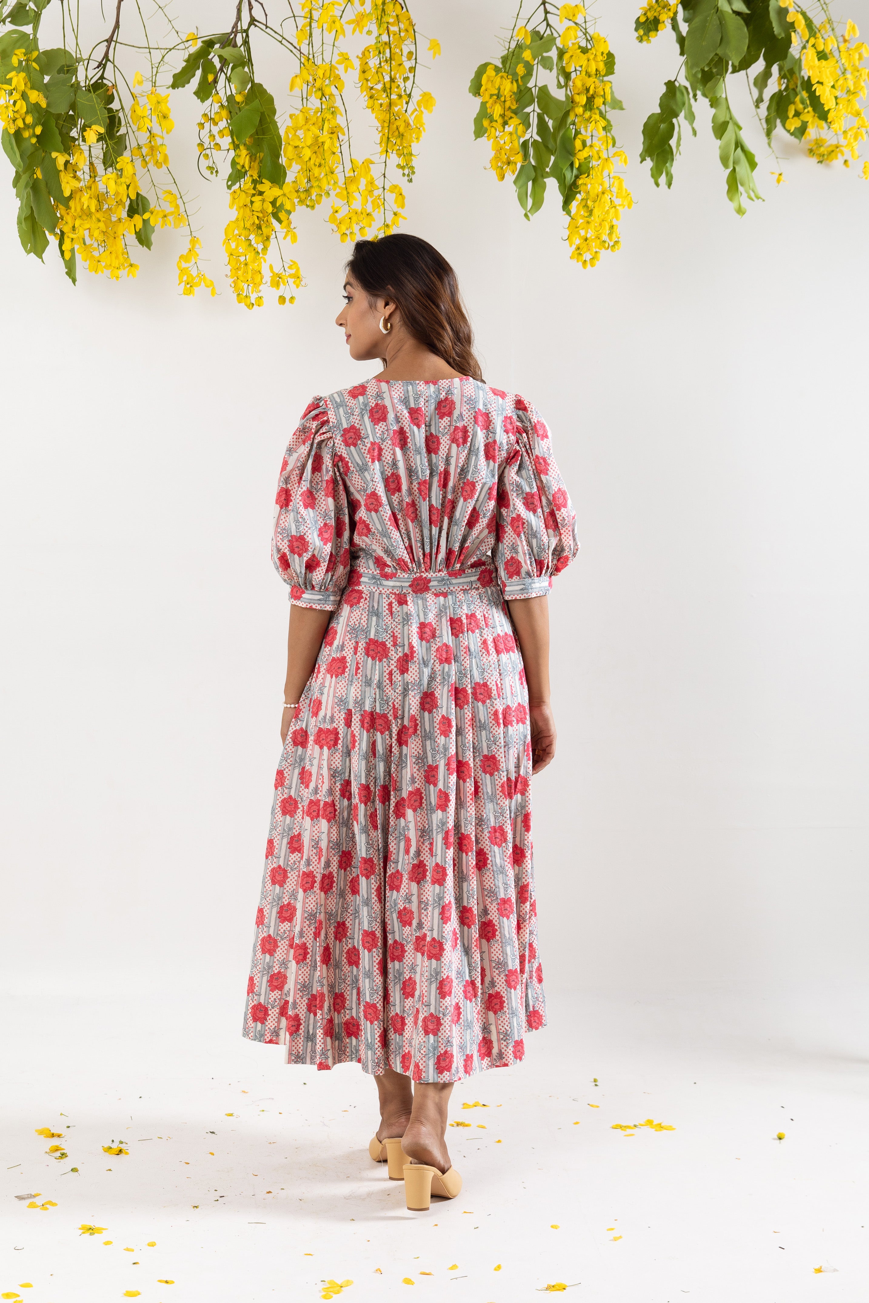 Rose Wrap dress