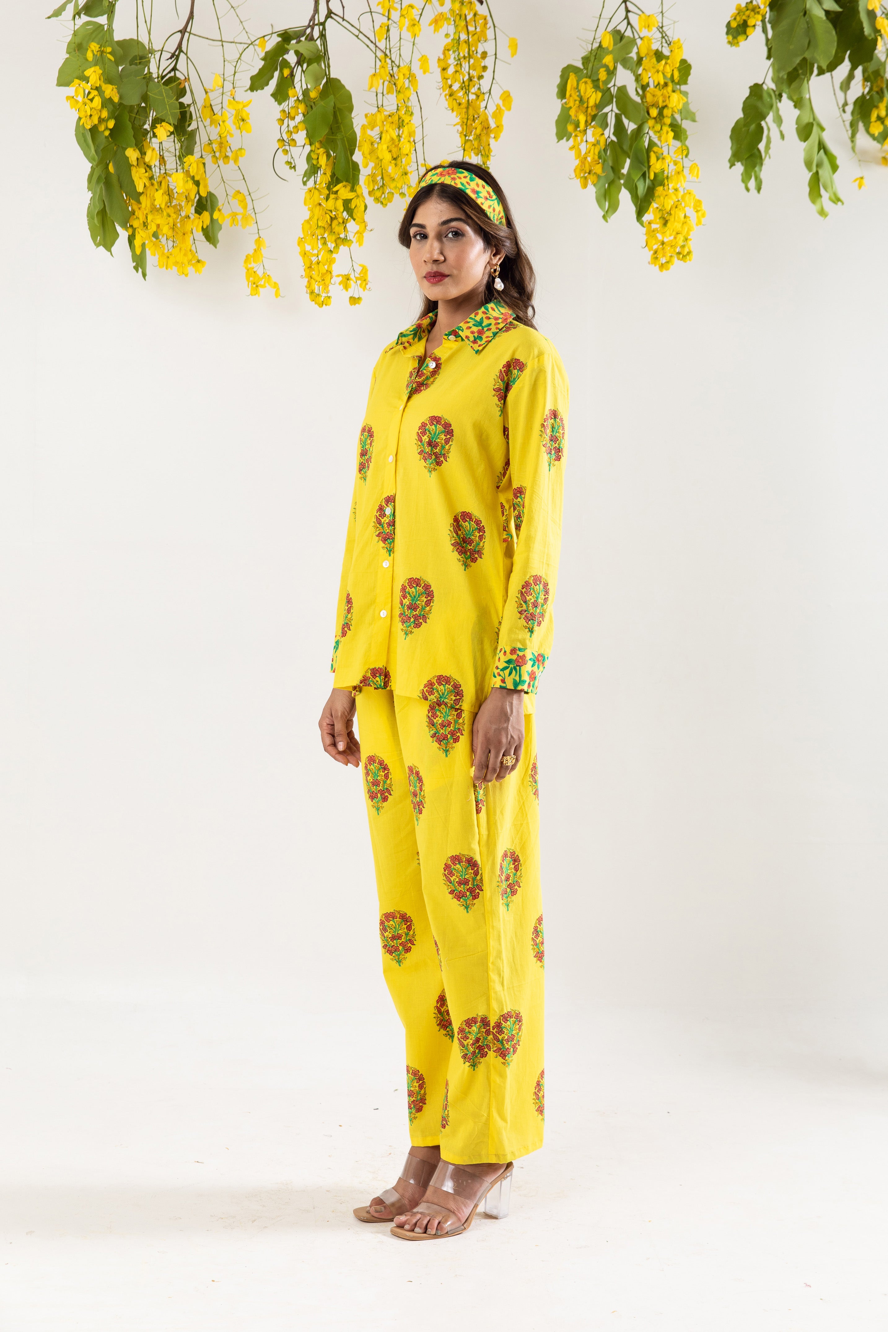 Lemon motif Co-ord Set
