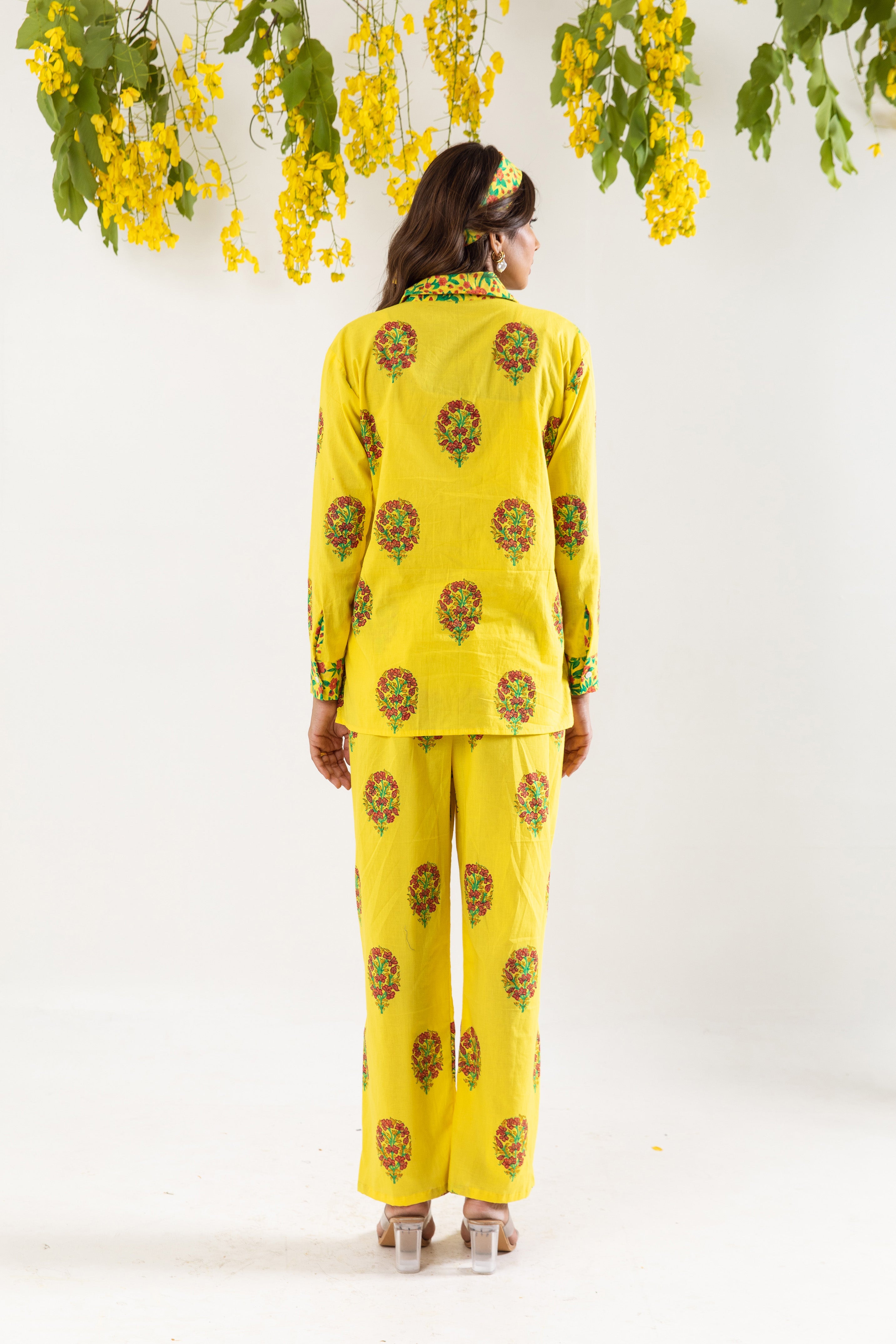 Lemon motif Co-ord Set