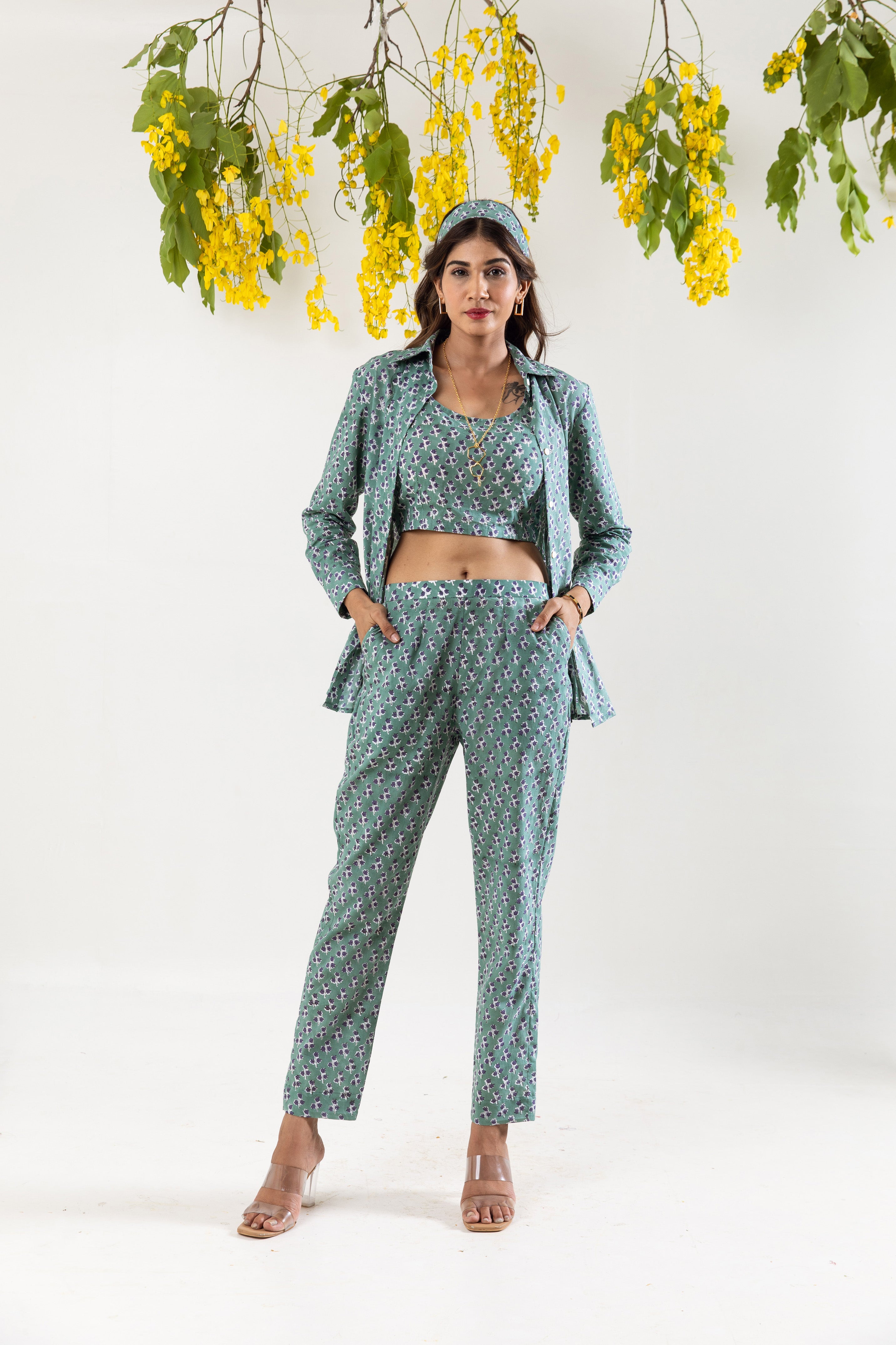 Jaipur hand block Co-ord Set