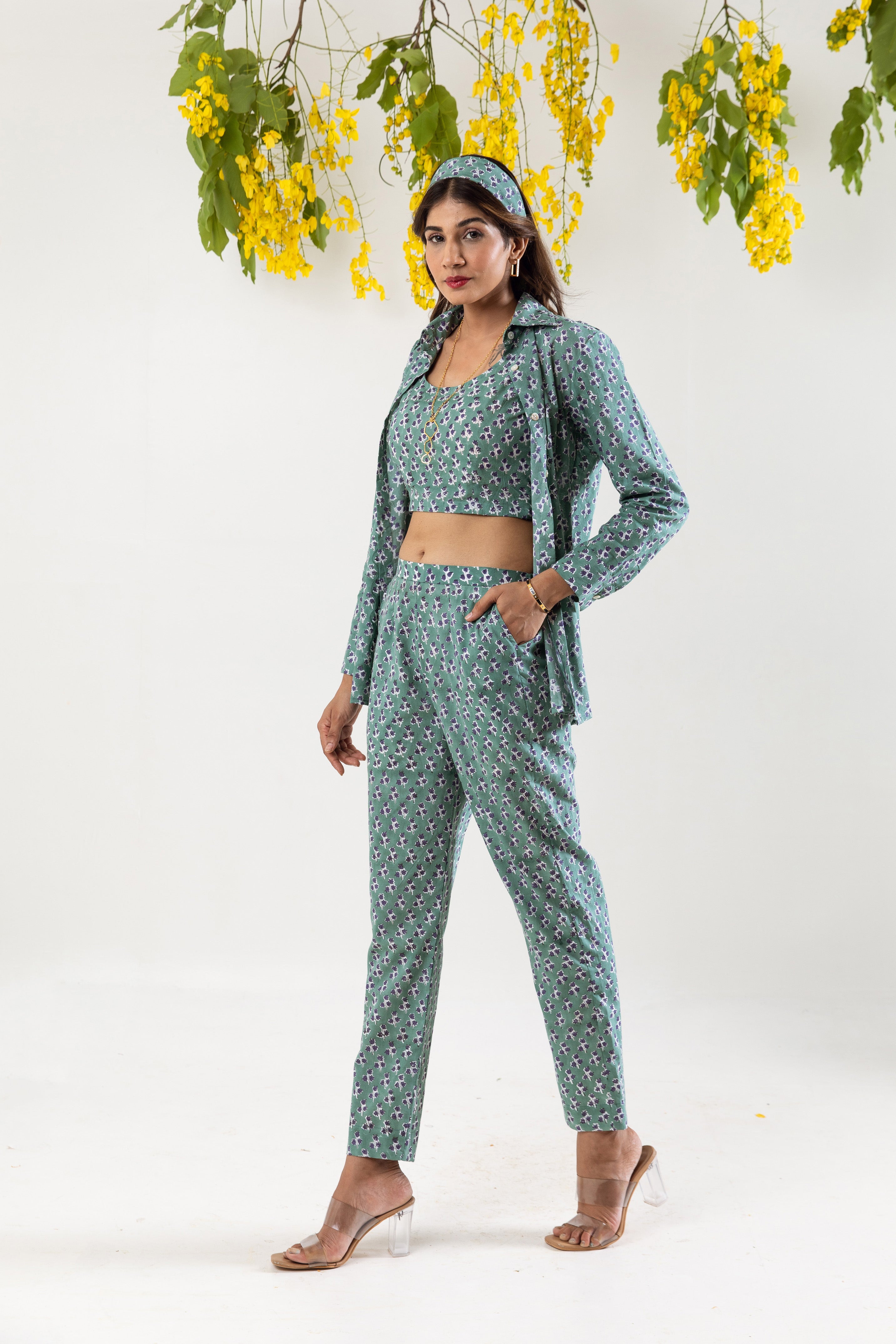 Jaipur hand block Co-ord Set