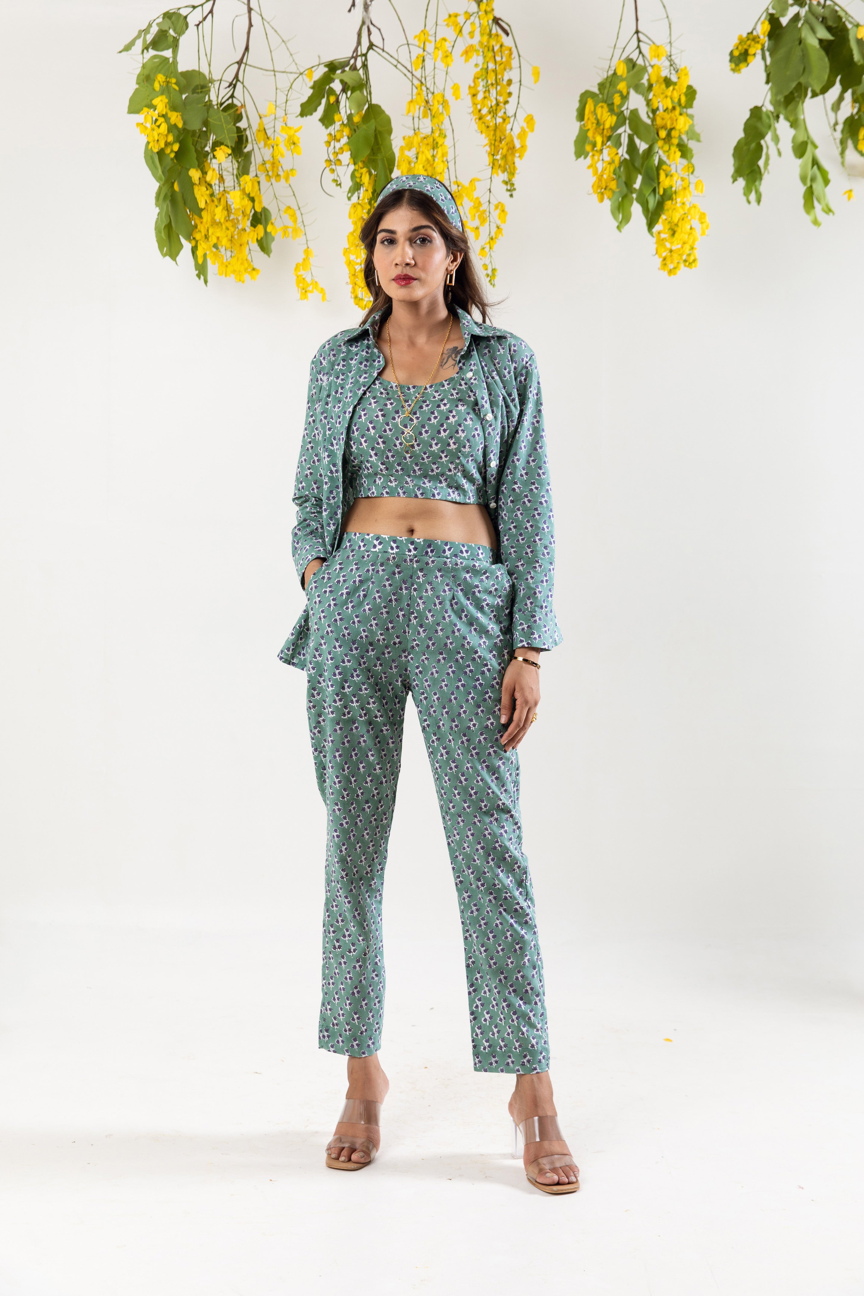 Jaipur hand block Co-ord Set