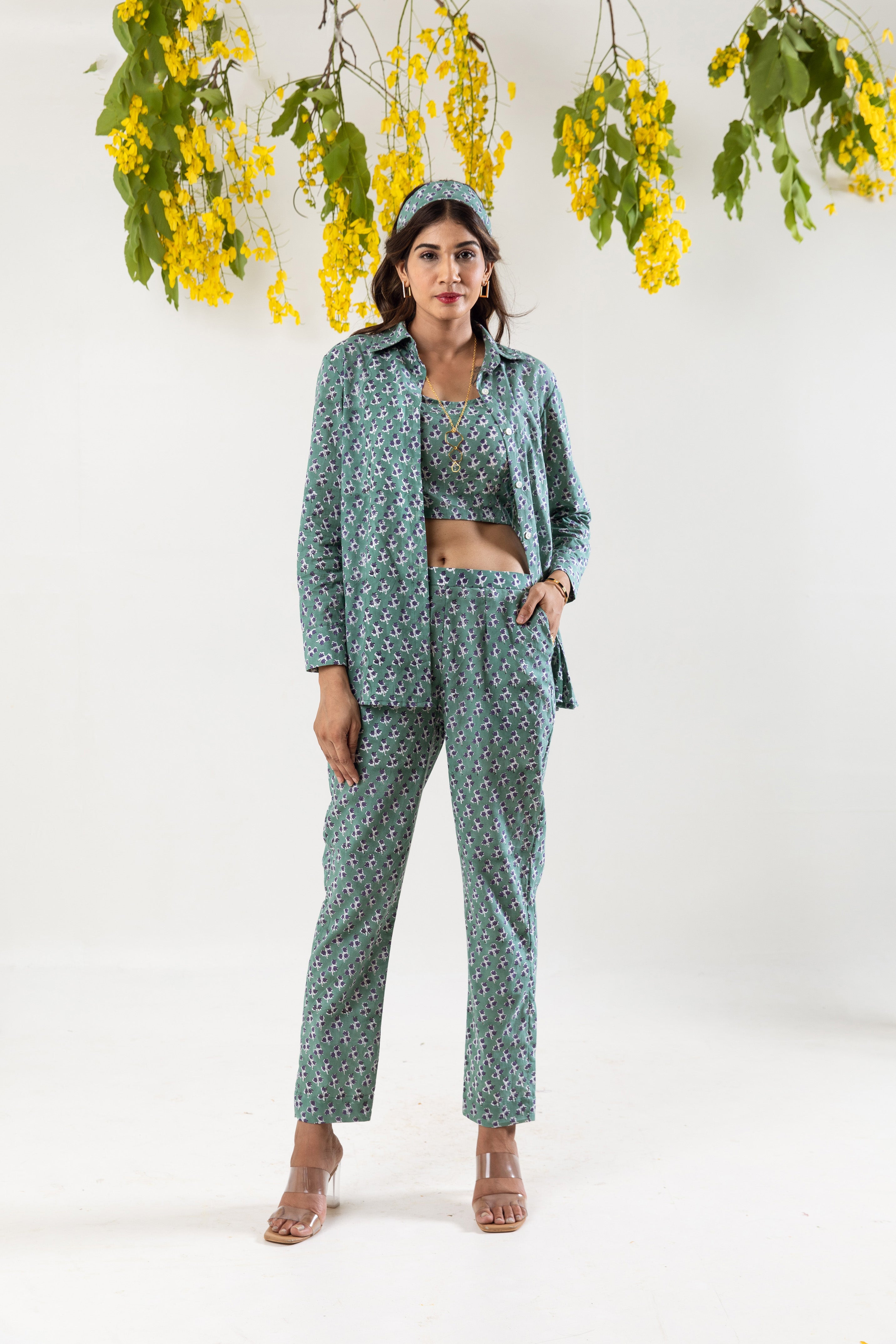 Jaipur hand block Co-ord Set