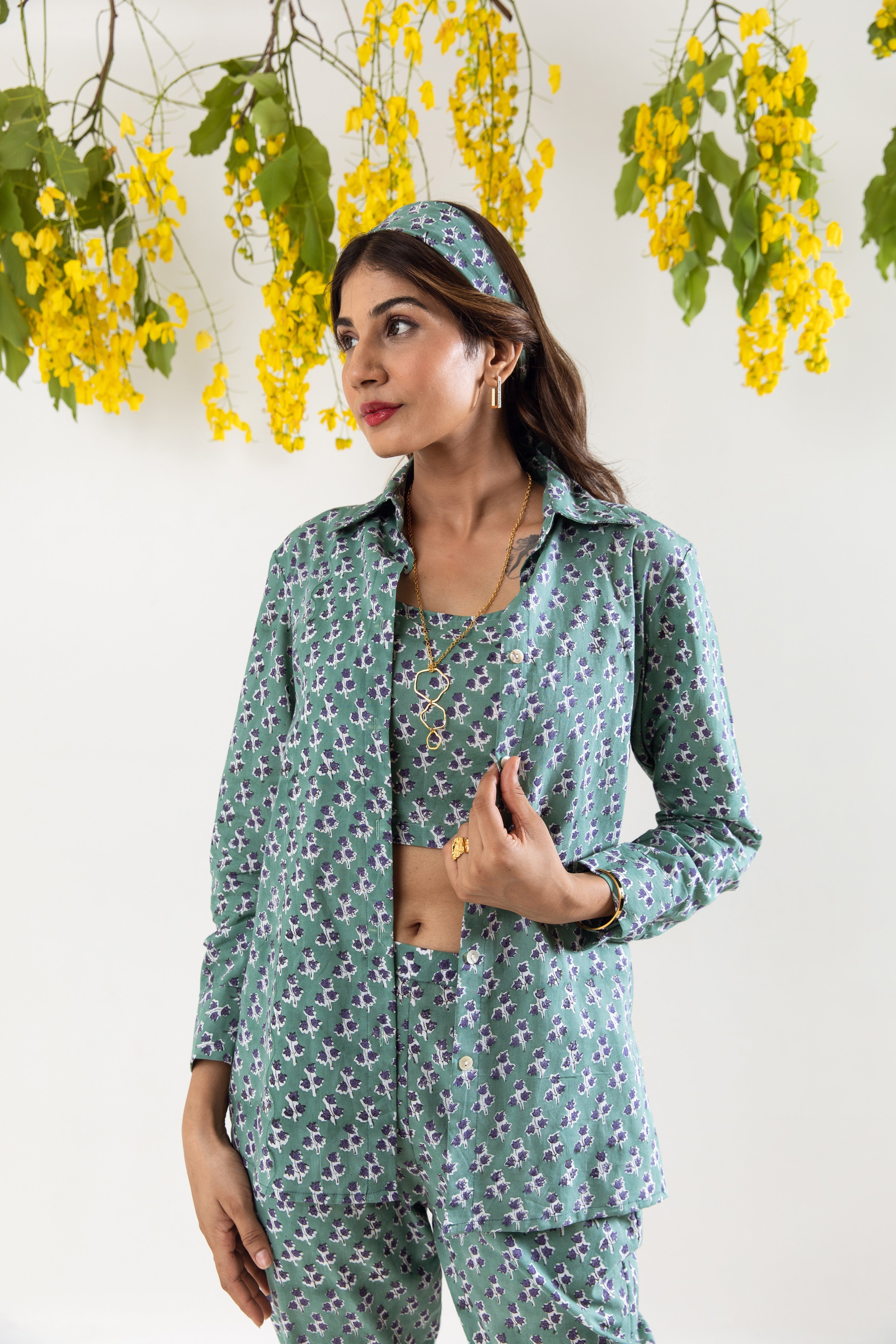 Jaipur hand block Co-ord Set