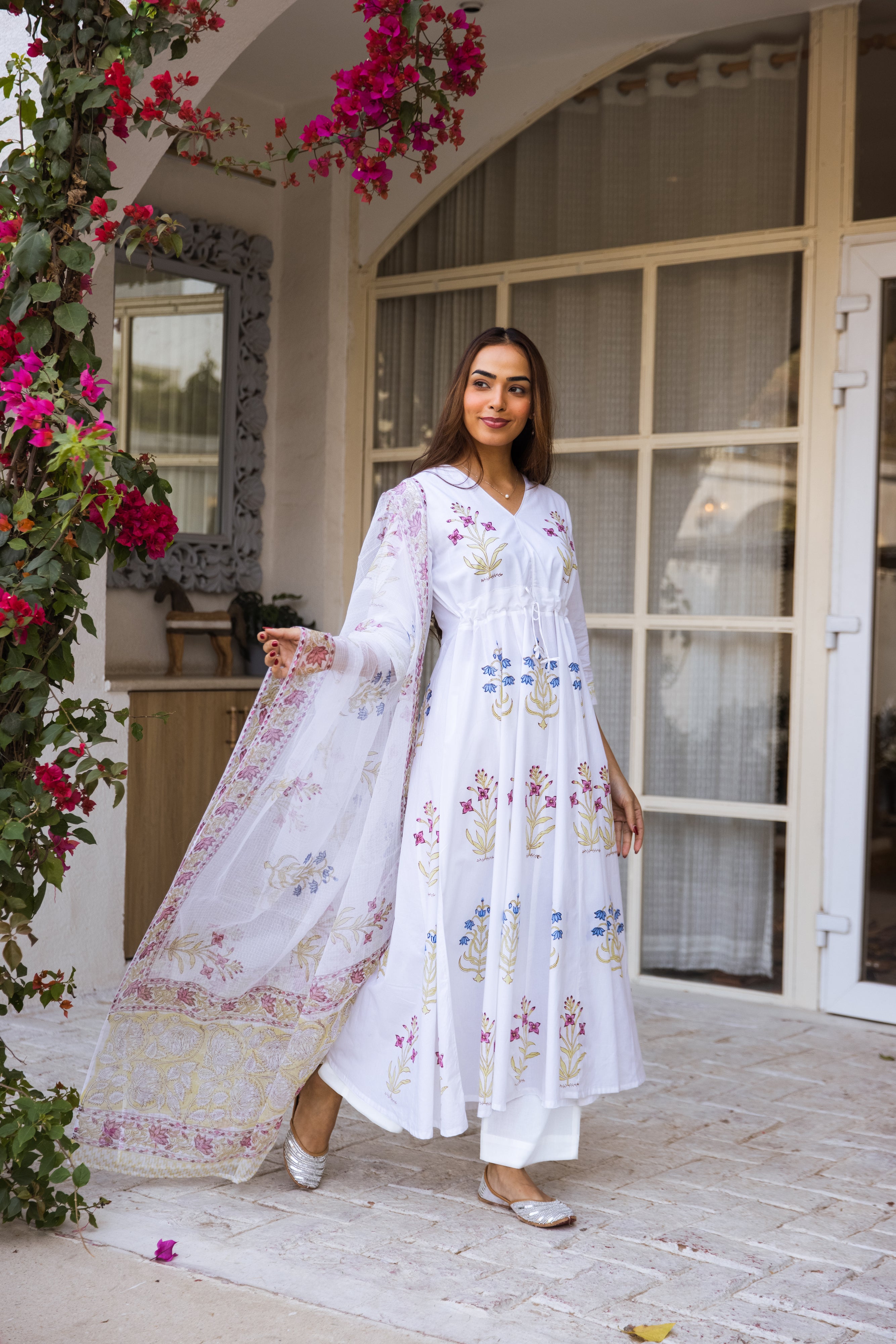 Picnic Multicoloured Anarkali set