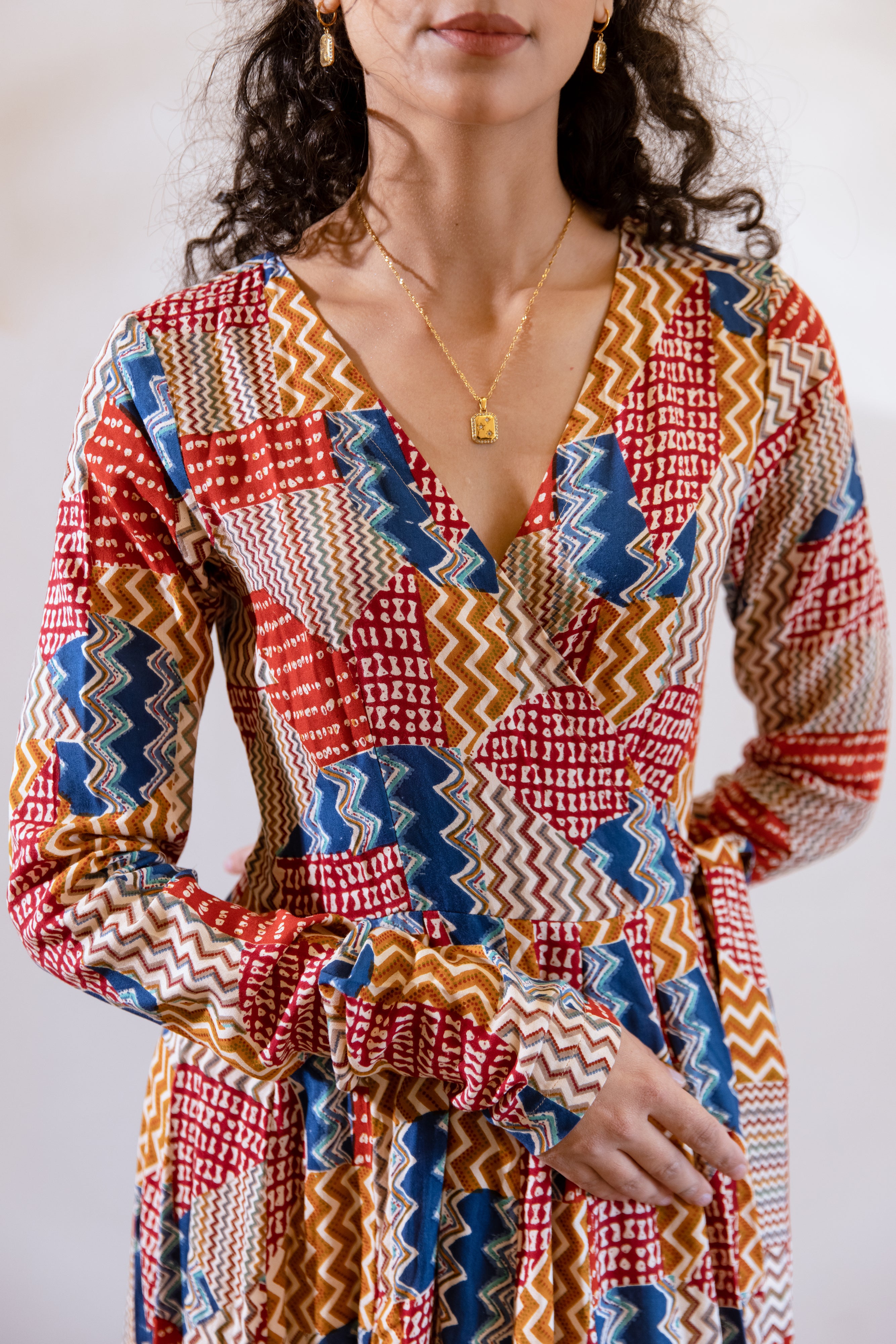 Bagh Multicoloured Angrakha dress