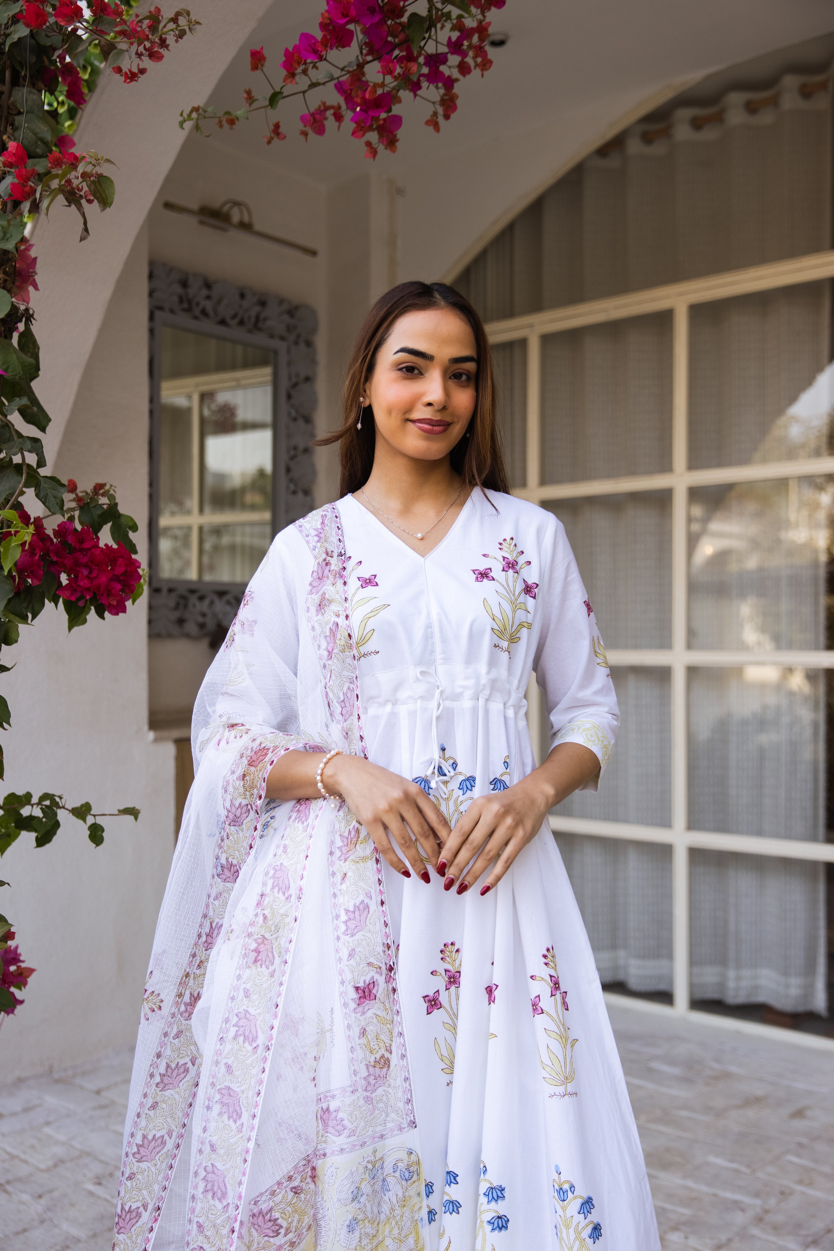 Picnic Multicoloured Anarkali set