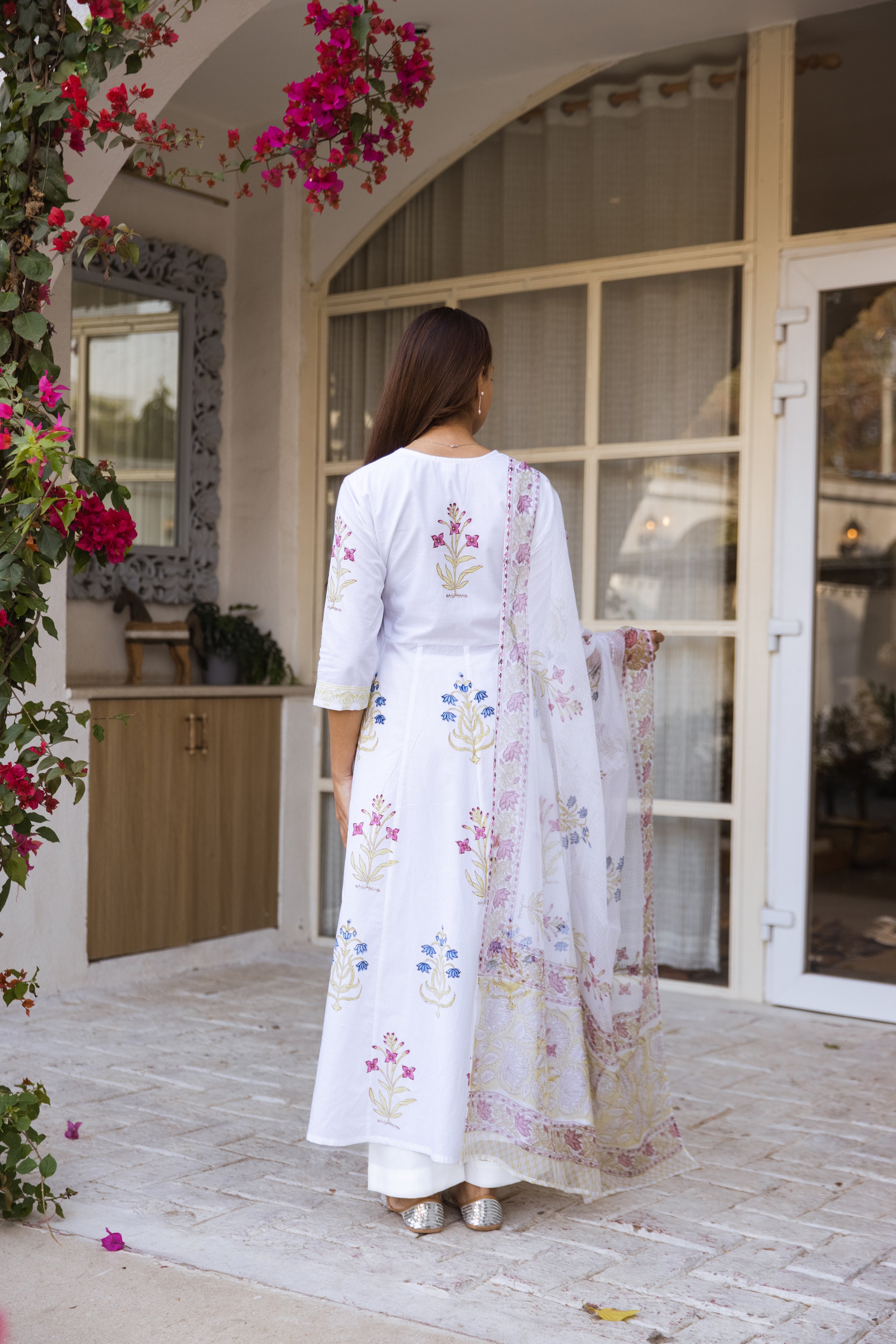 Picnic Multicoloured Anarkali set