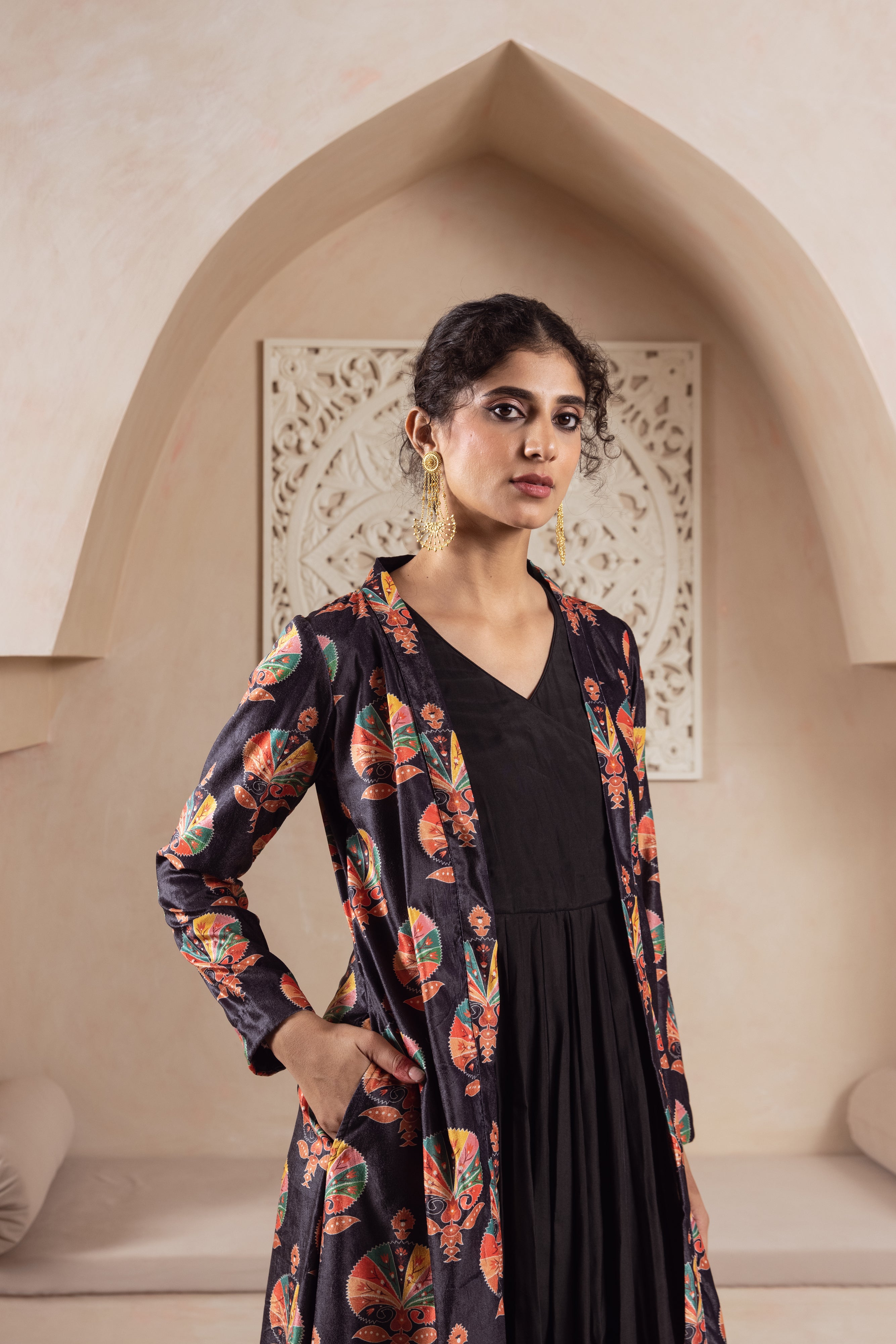 FIRGUN BLACK JACKET SET