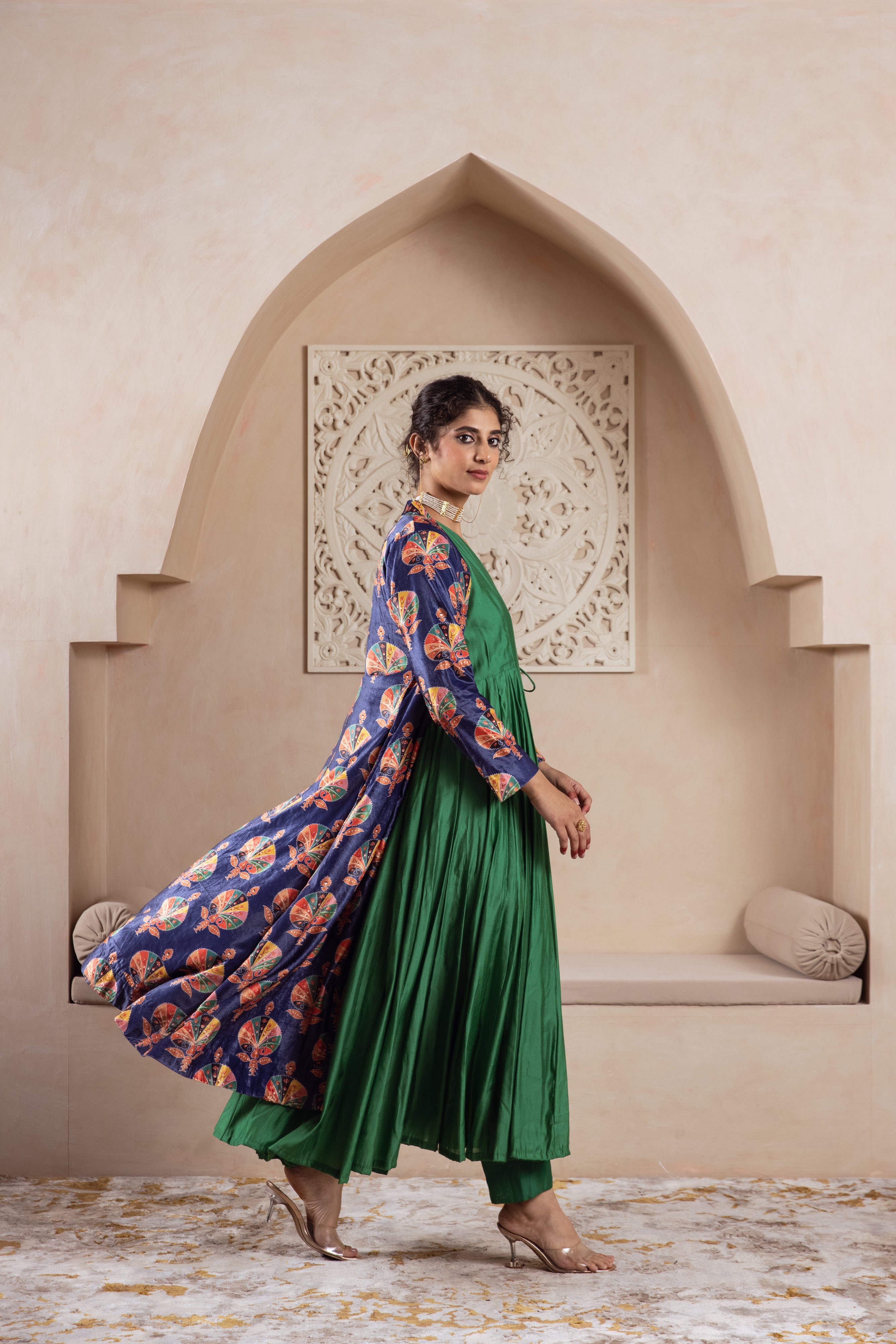 FIRGUN NAVY JACKET SET