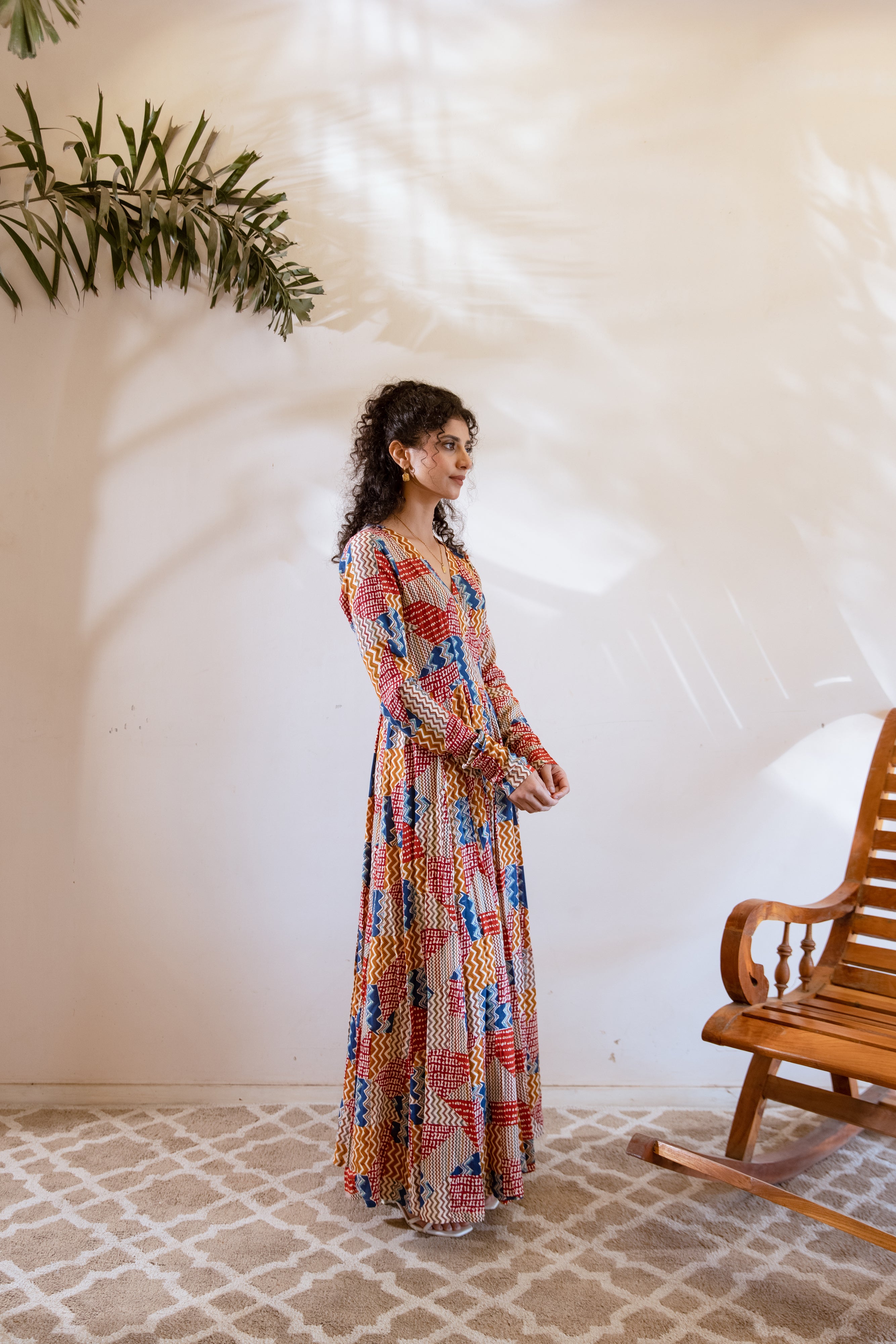 Bagh Multicoloured Angrakha dress