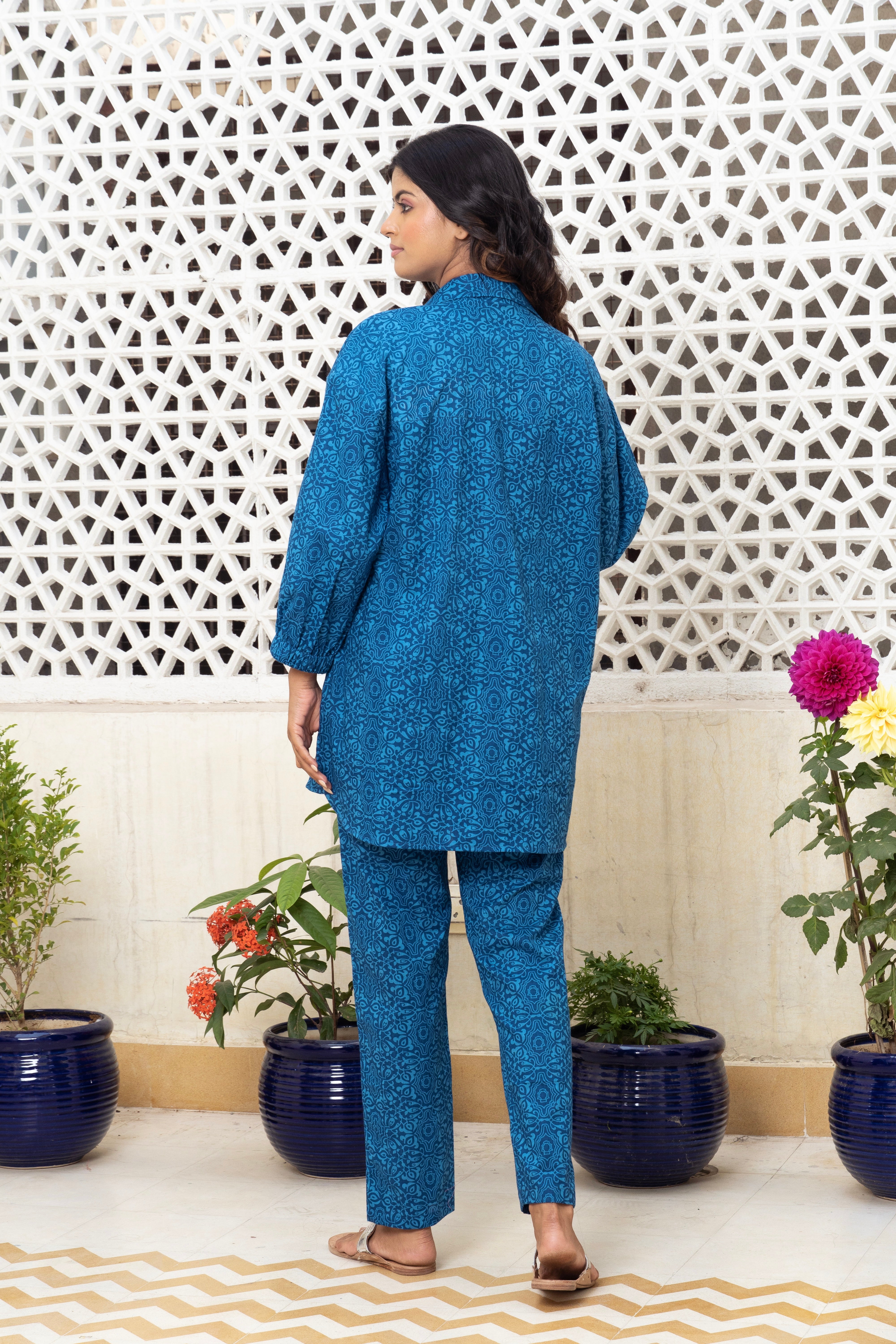 Blue Co-ord Set Of 2