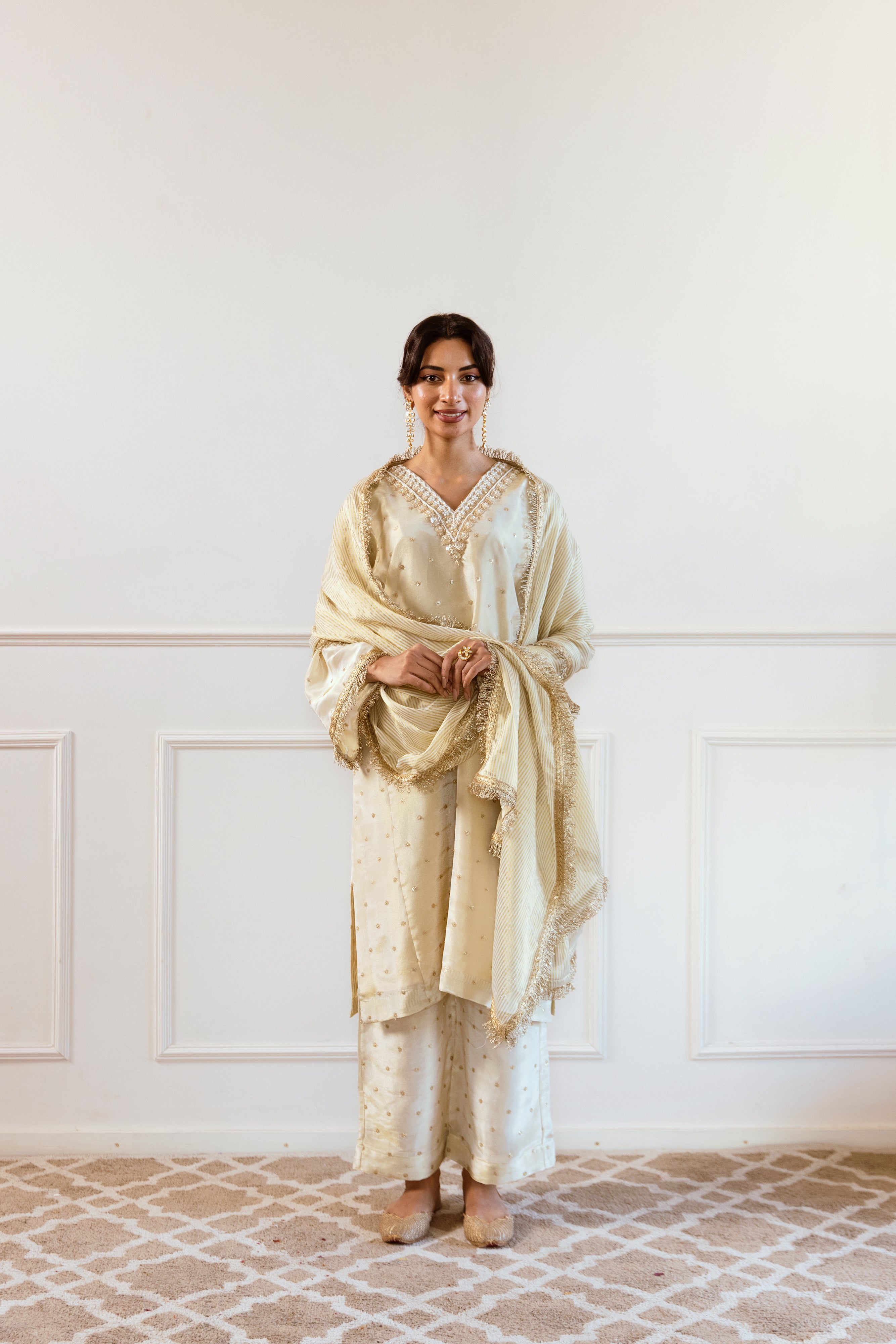 Salma Sitara Golden twin set