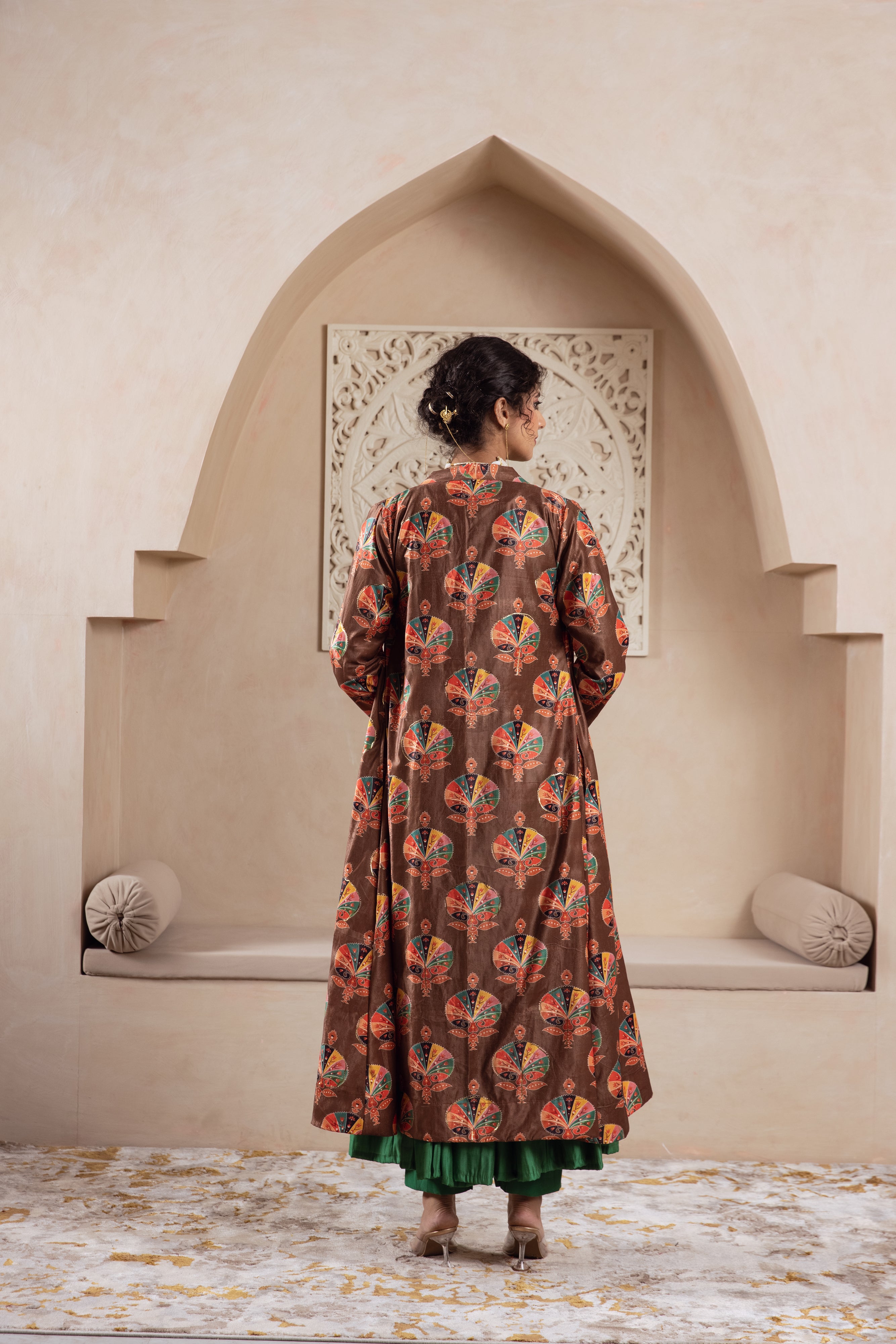 FIRGUN BROWN JACKET SET