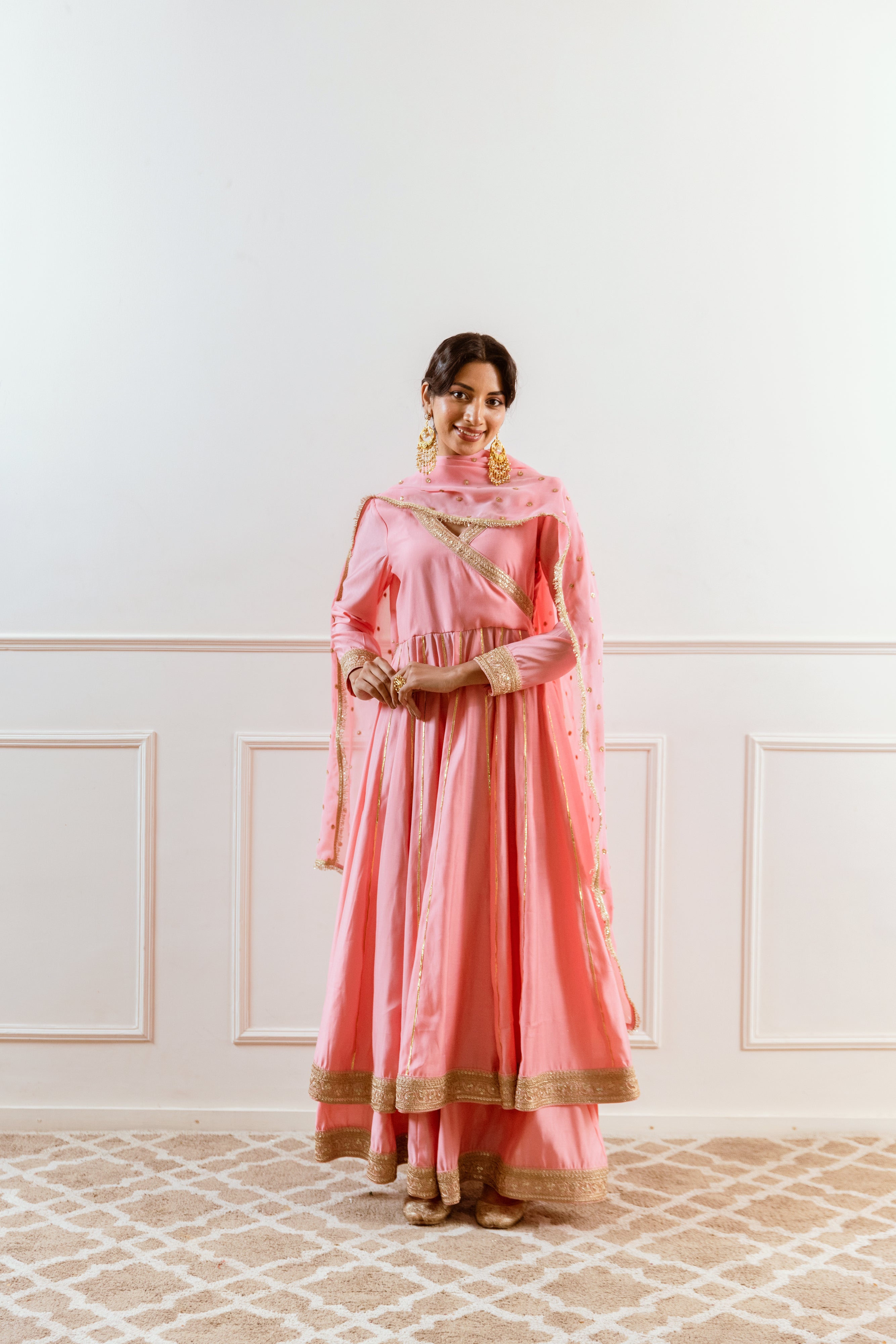 Salma Sitara Baby pink set