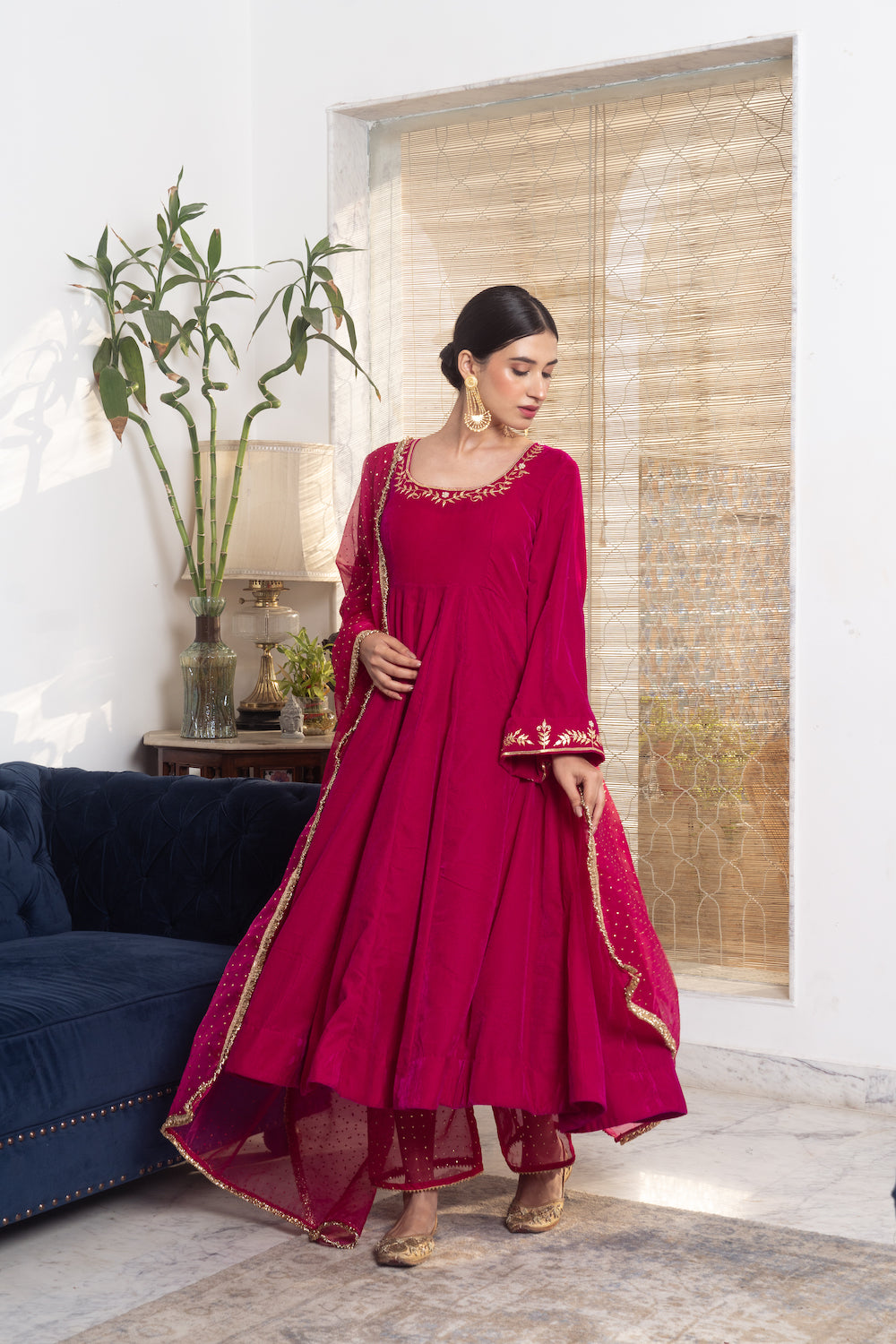 Khwabidah Rani Anarkali Set of 3