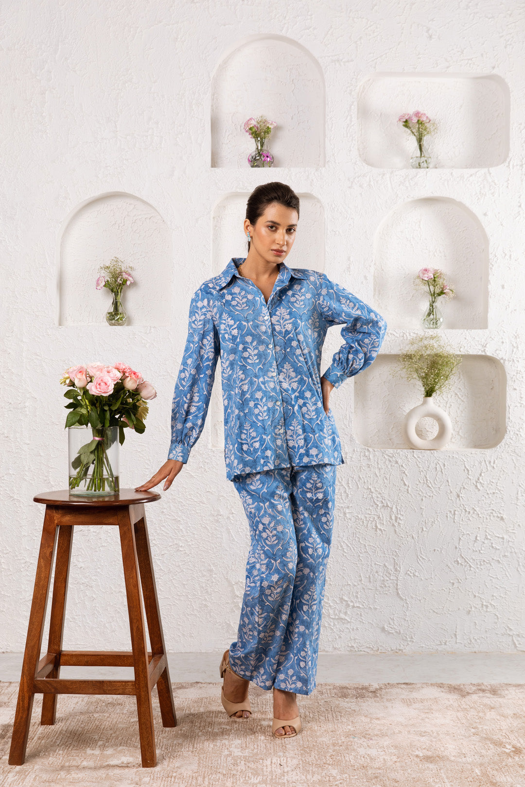 Classic blue Co-ord Set of 2