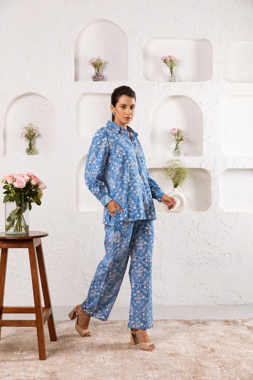 Classic blue Co-ord Set of 2