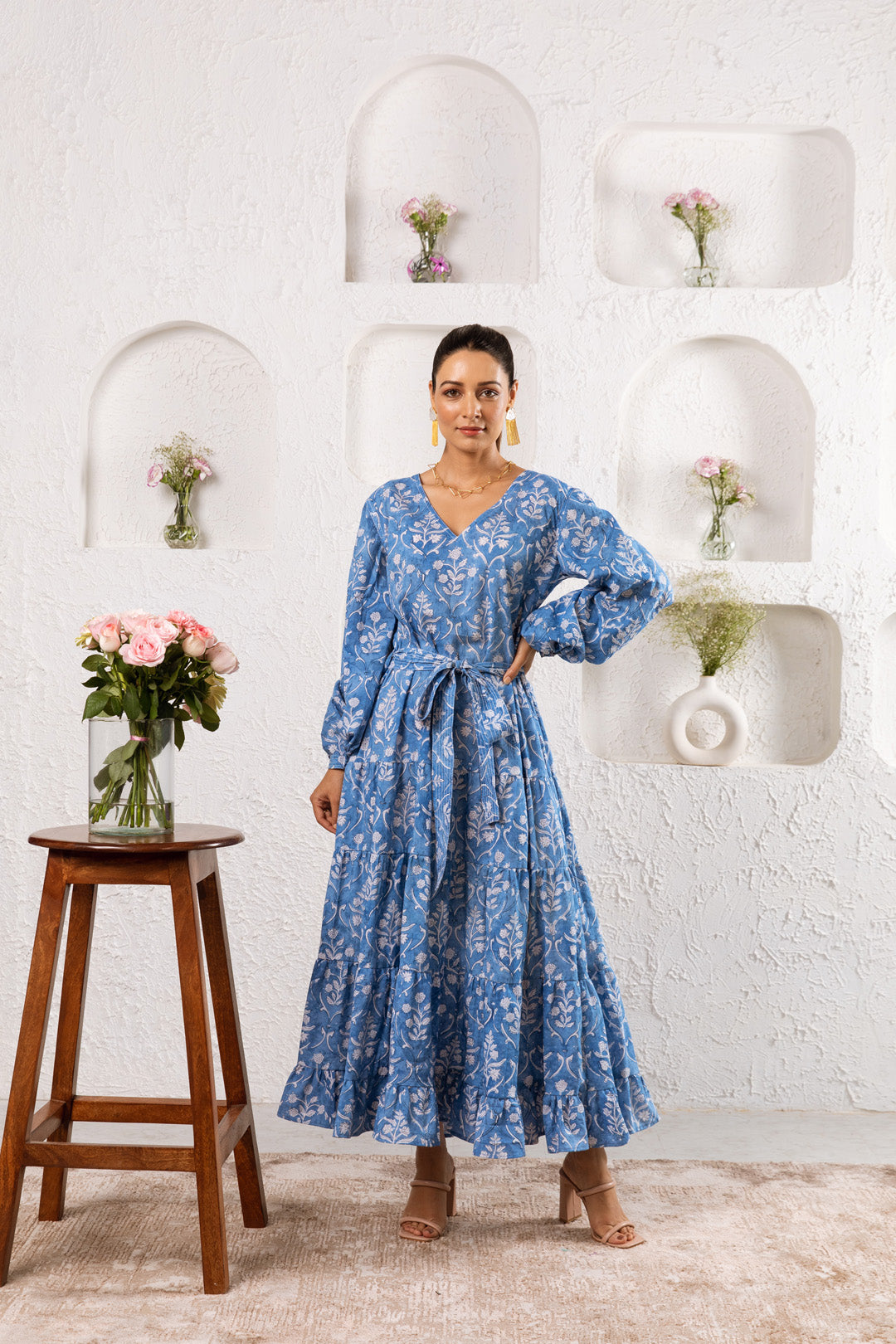 Mughal Blue Maxi