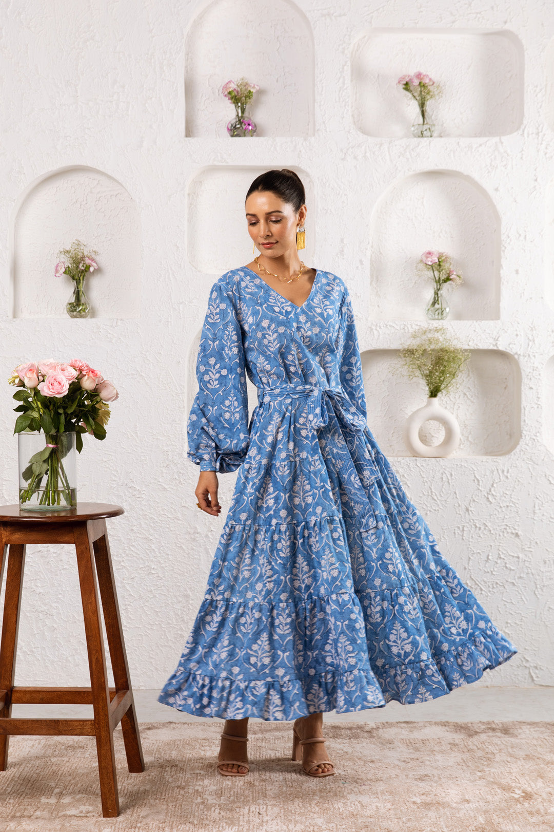 Mughal Blue Maxi
