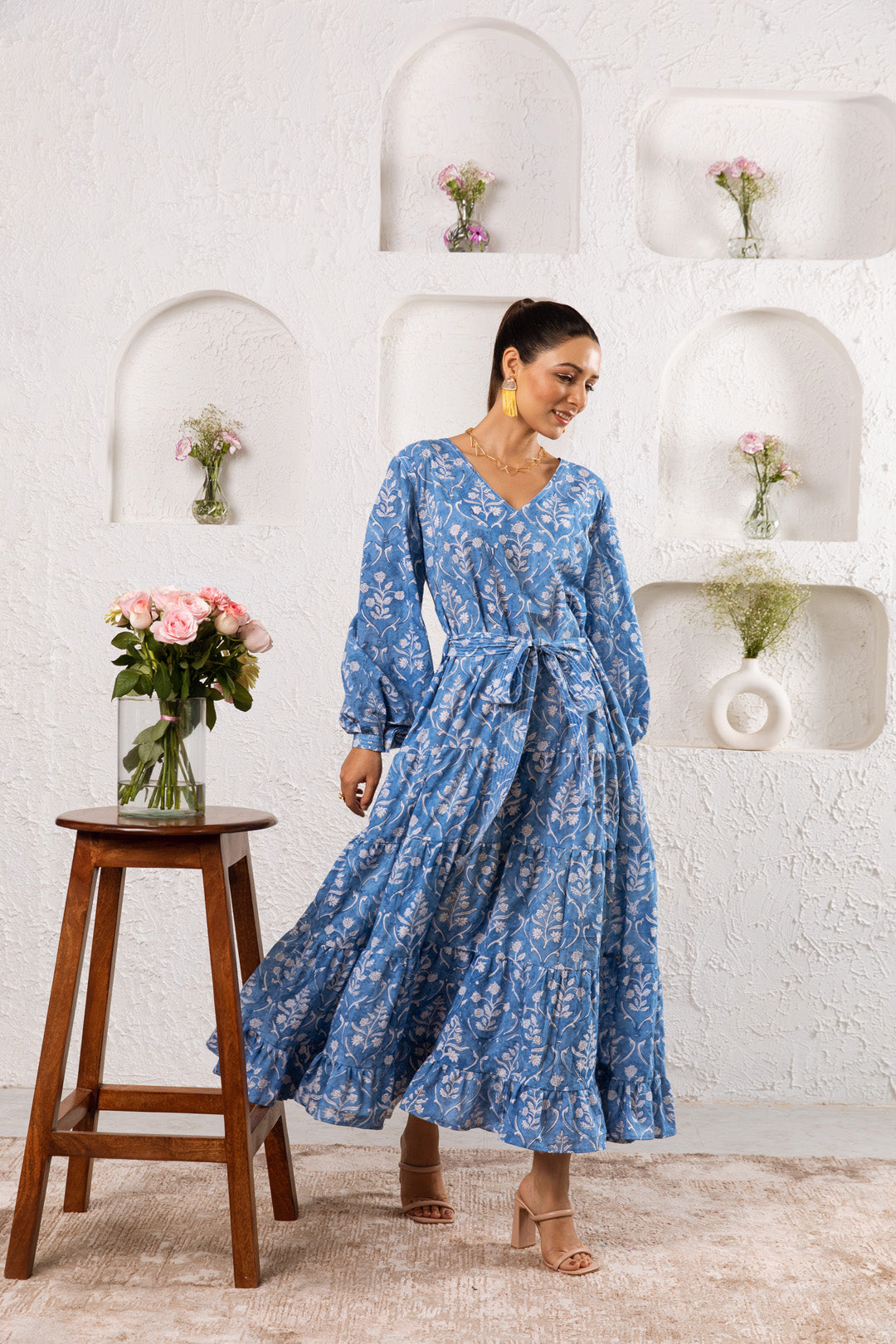 Mughal Blue Maxi