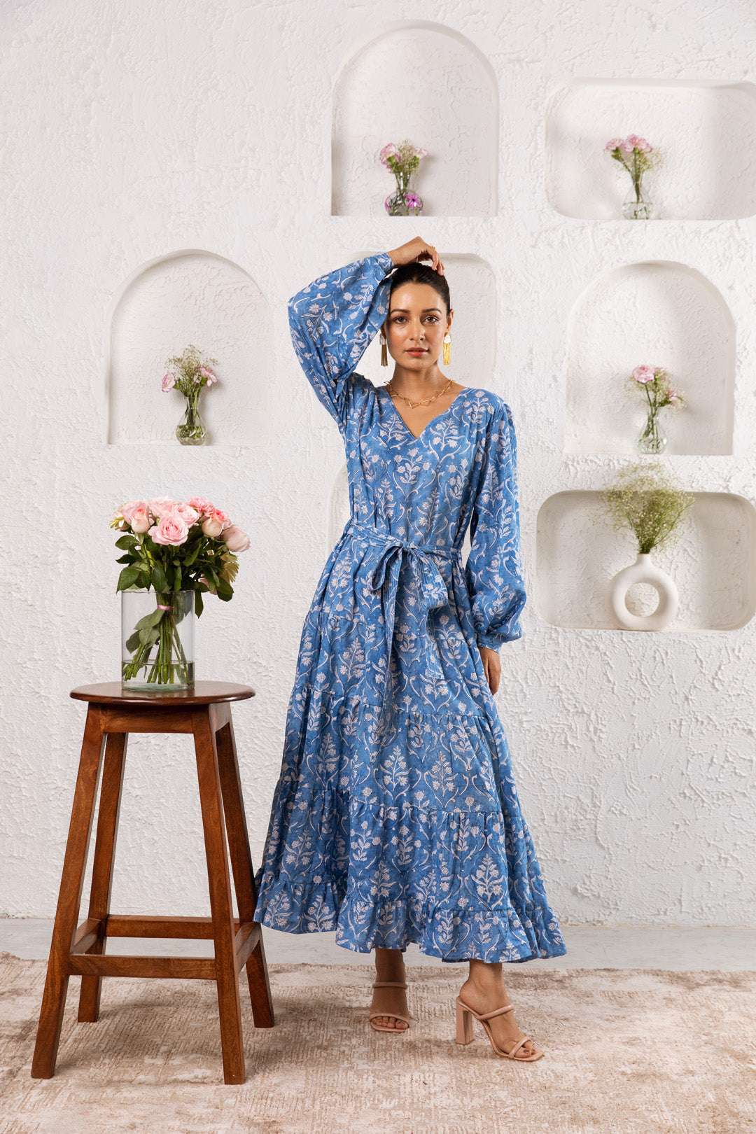 Mughal Blue Maxi