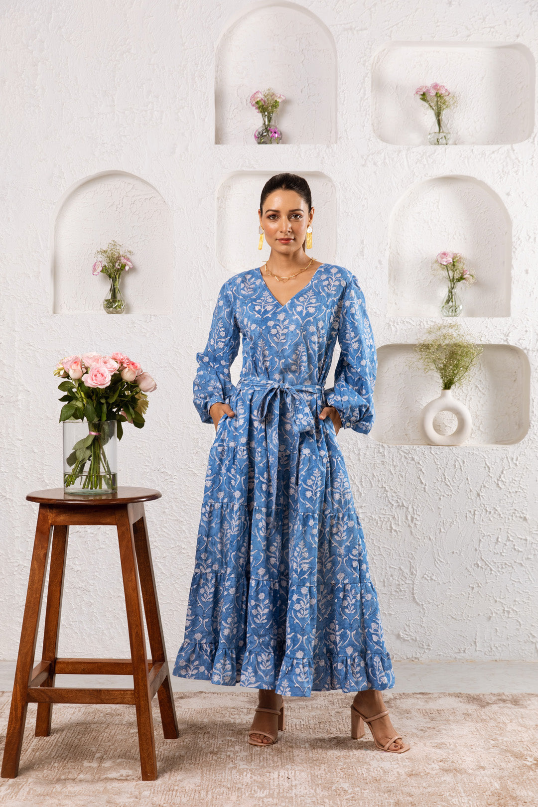 Mughal Blue Maxi