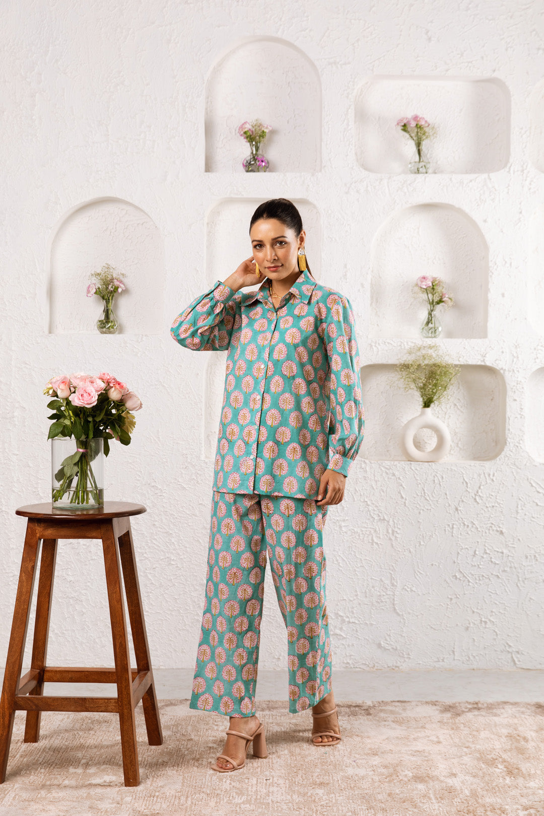 Palm Co-ord Set of 2