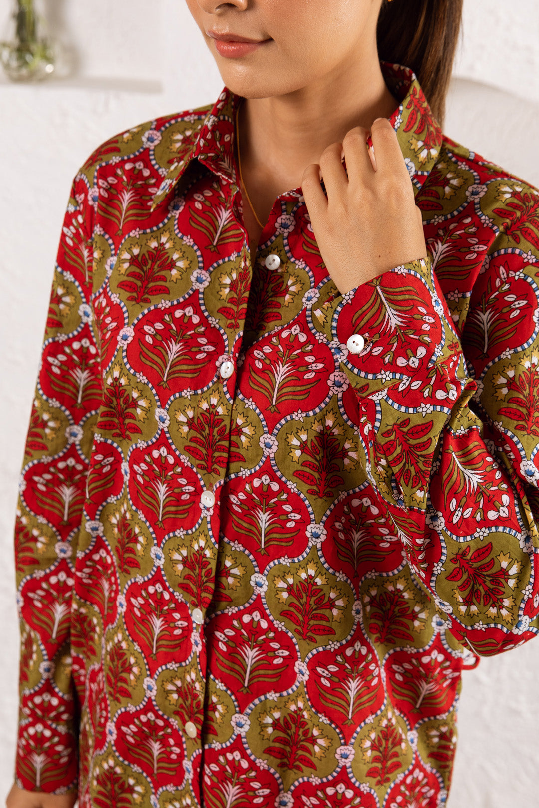 Mughal Red Co-ord Set of 2