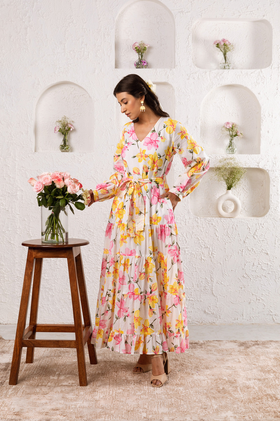 Pink daffodil Maxi
