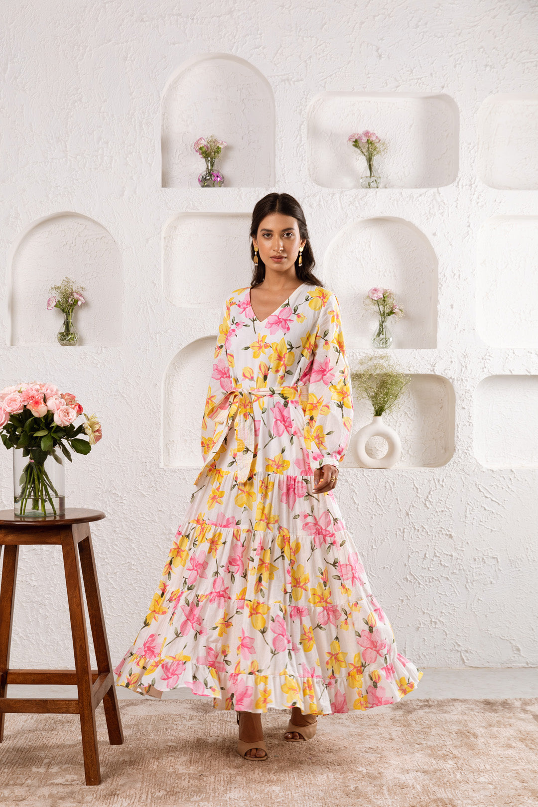 Pink daffodil Maxi