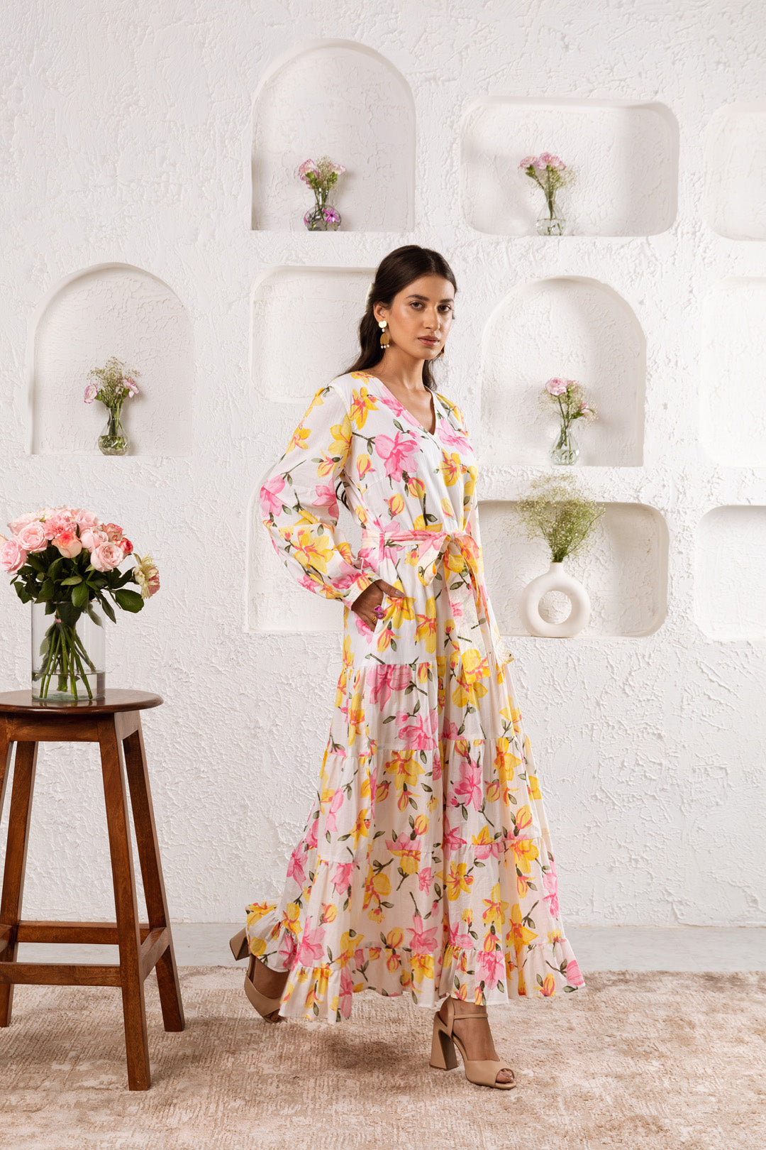 Pink daffodil Maxi