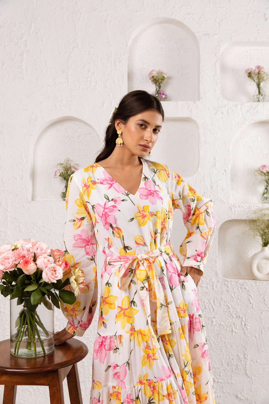 Pink daffodil Maxi