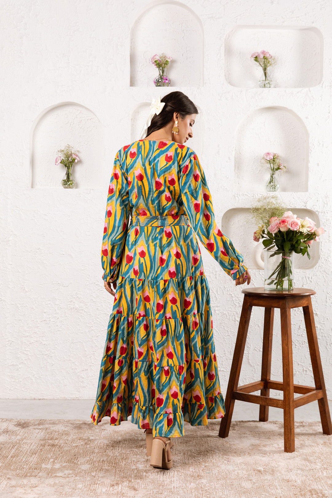 Tulip Floral Maxi