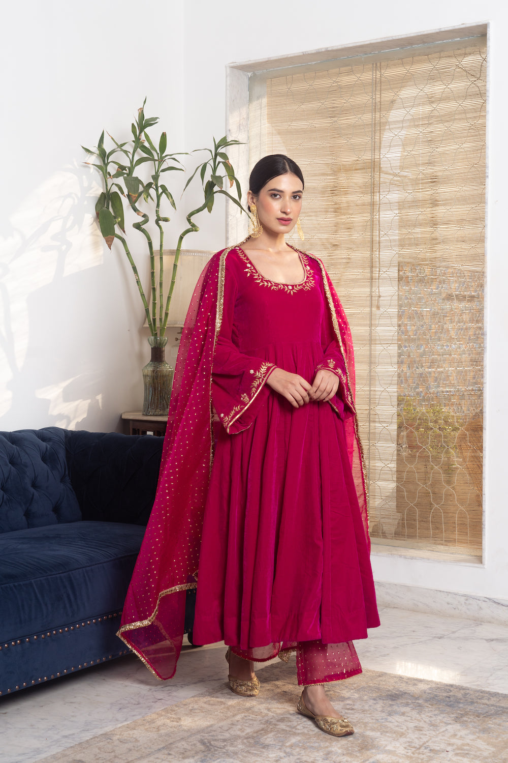 Khwabidah Rani Anarkali Set of 3