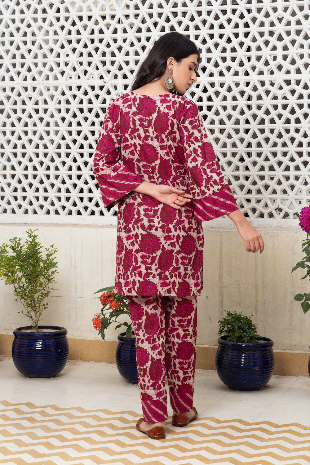 Magenta co-ord Set Of 2